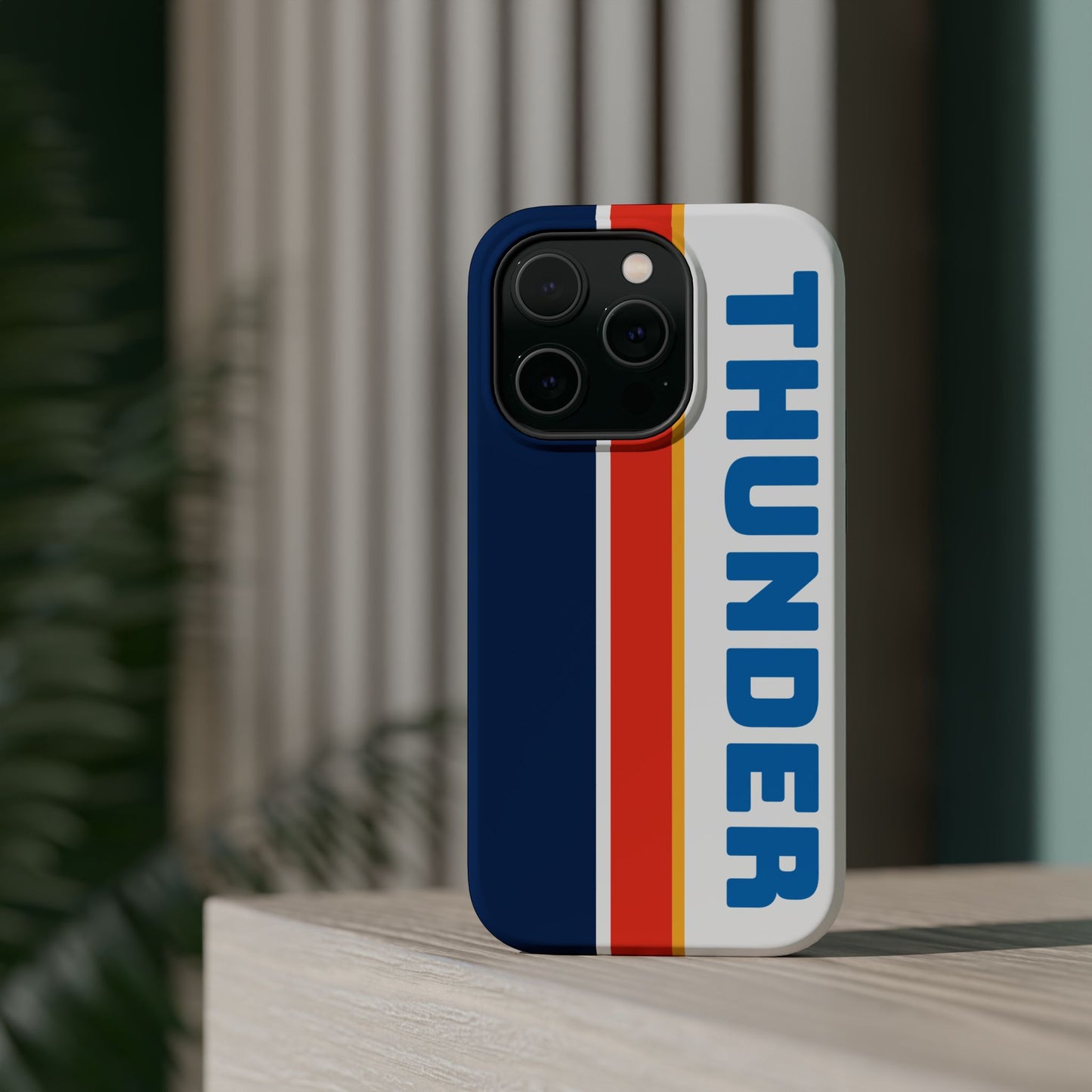 Thunder Phone Case, Magnetic Phone Case, Retro Phone Case, Basketball Gifts