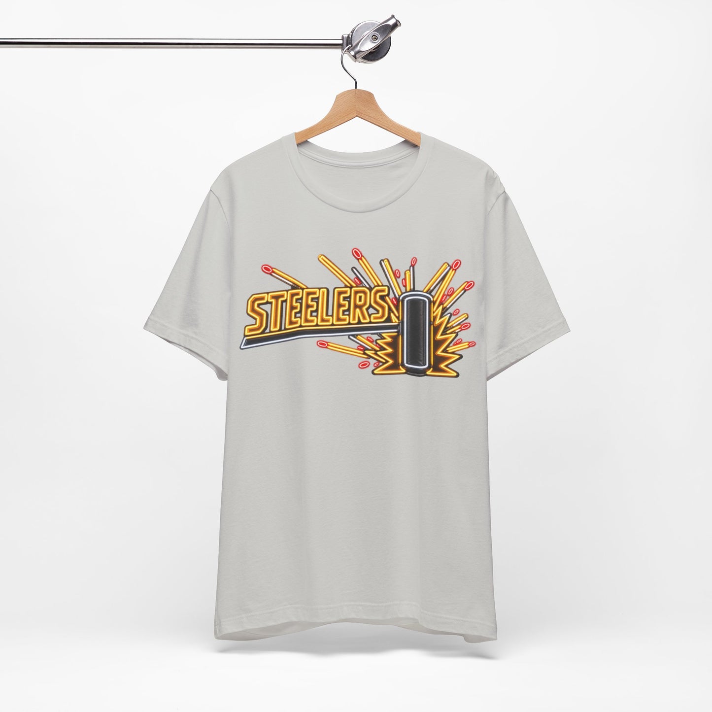 Neon Steelers Shirt, Football T-Shirt, Football Gifts