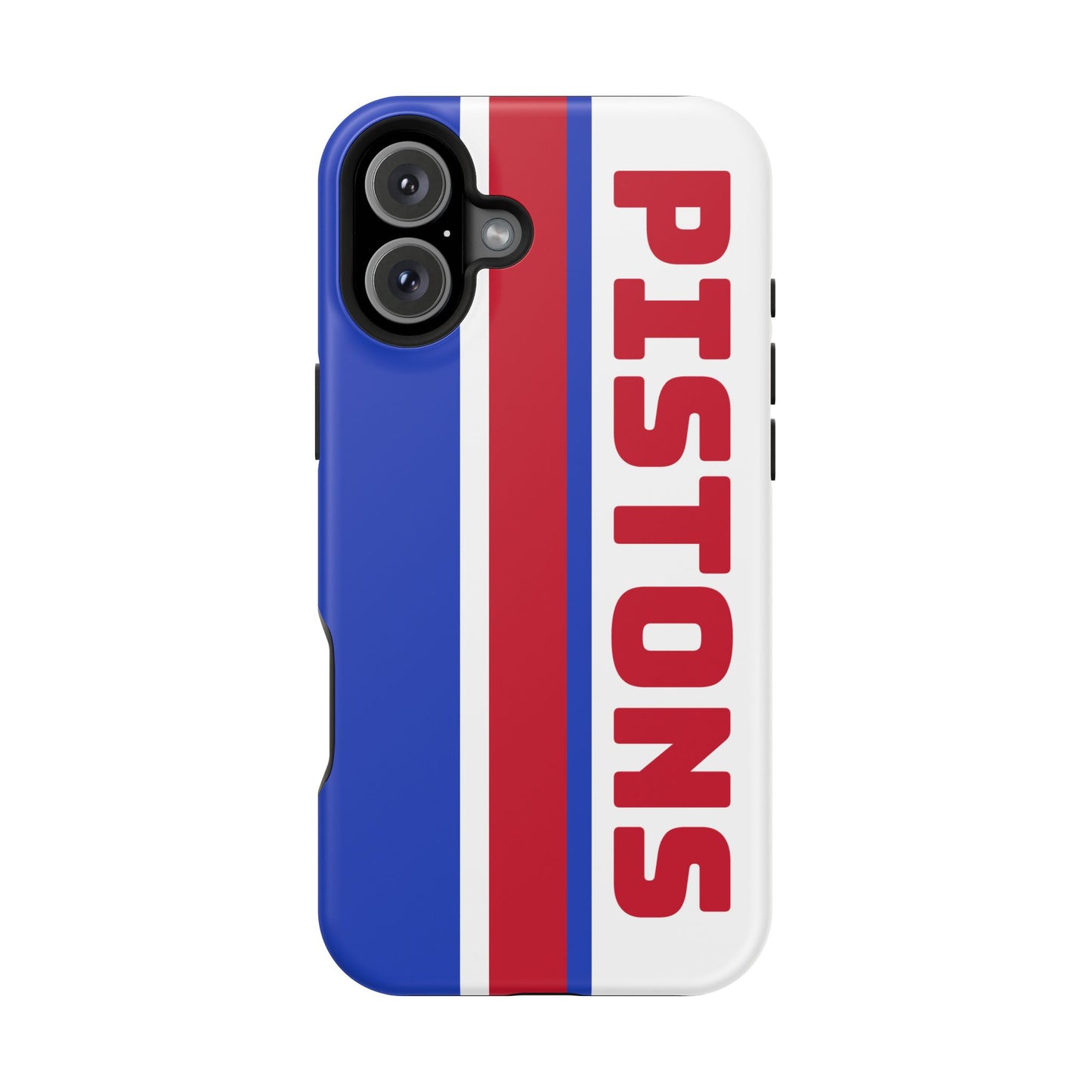 Pistons Phone Case, Magnetic Phone Case, Retro Phone Case, Basketball Gifts