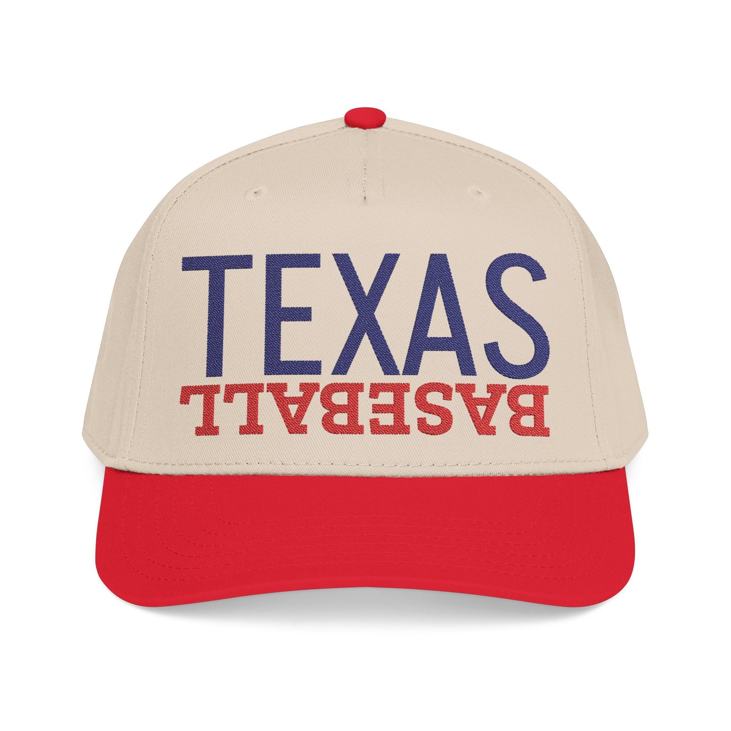 Embroidered Texas Baseball Hat, Mid Profile Baseball Cap, Sports Gifts