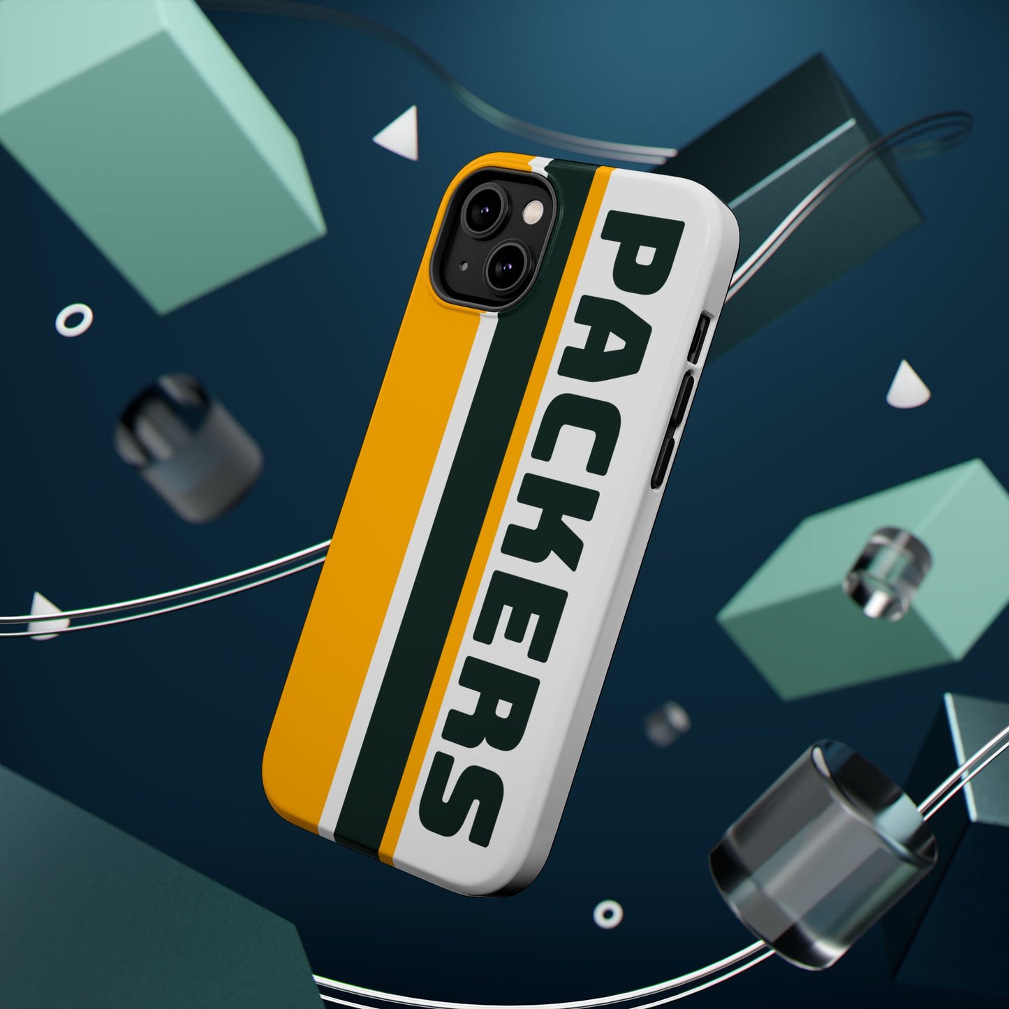 Packers Phone Case, Magnetic Phone Case, Retro Phone Case, Baseball Case for iPhone or Samsung, Football Gifts