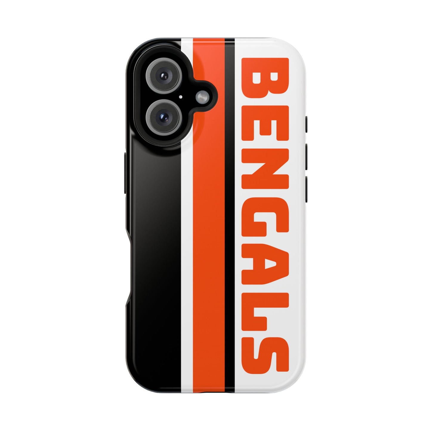 Bengals Phone Case, Magnetic Phone Case, Retro Phone Case, Baseball Case for iPhone or Samsung, Football Gifts