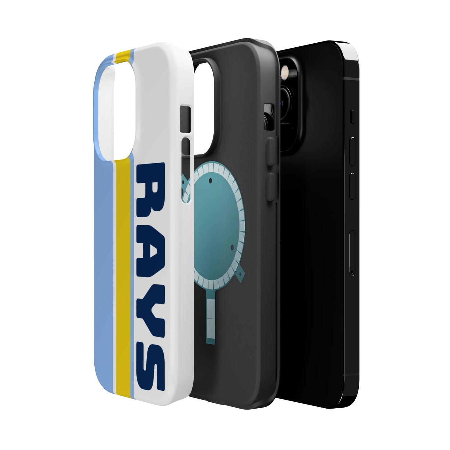 Rays Phone Case, Magnetic Phone Case, Retro Phone Case, Baseball Case for iPhone or Samsung, Rays Baseball Gifts