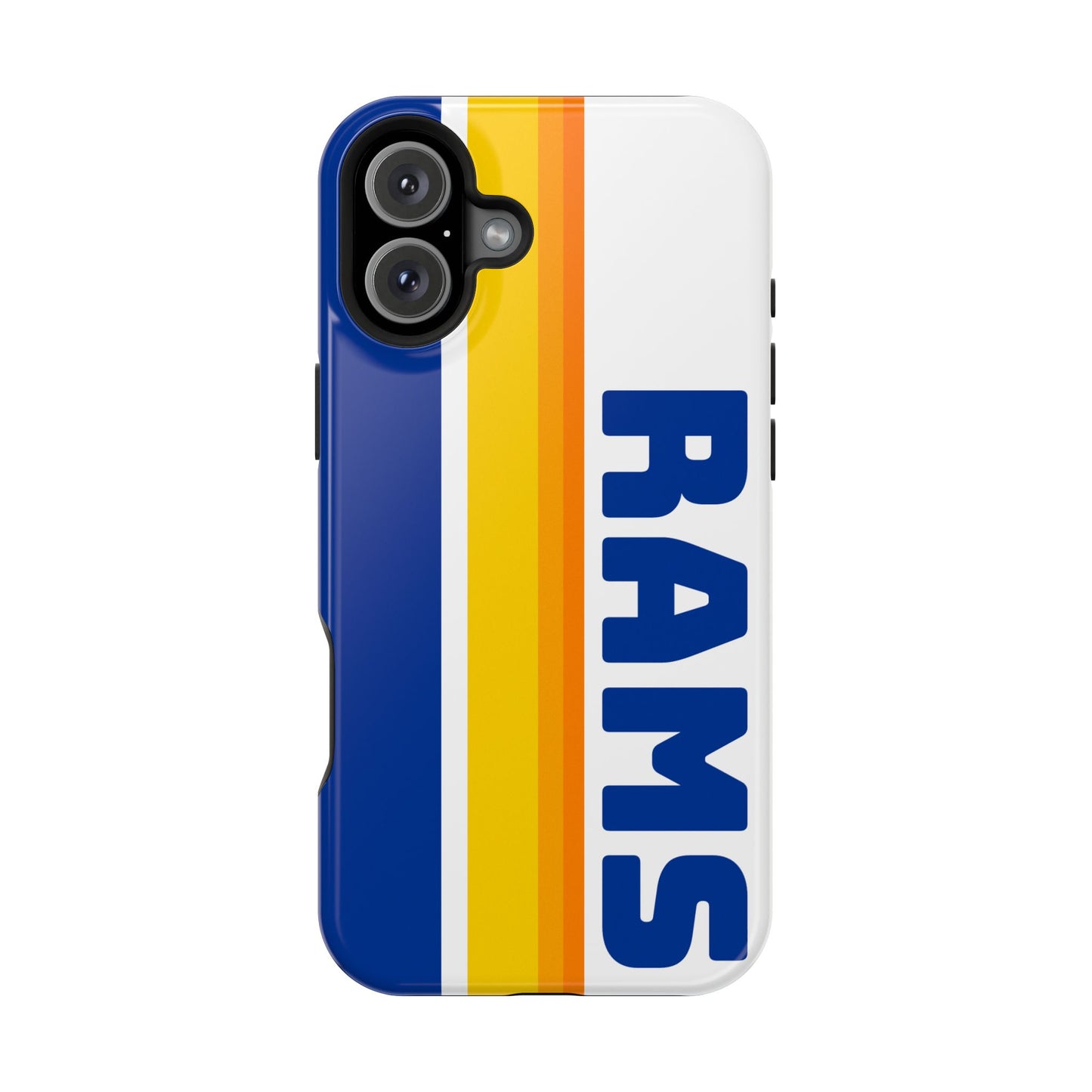 Rams Phone Case, Magnetic Phone Case, Retro Phone Case, Football Case for iPhone or Samsung