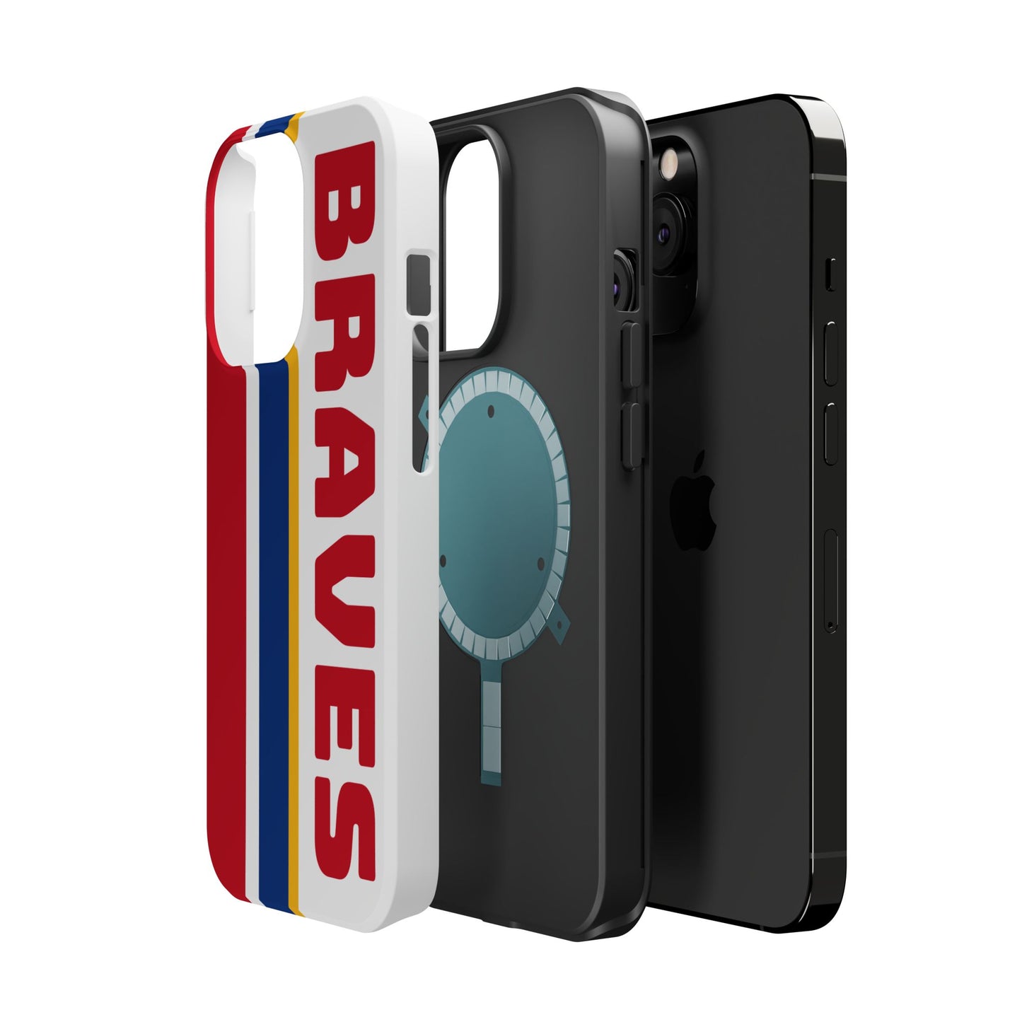 Braves Phone Case, Magnetic Phone Case, Baseball Phone Case, Retro Phone Case