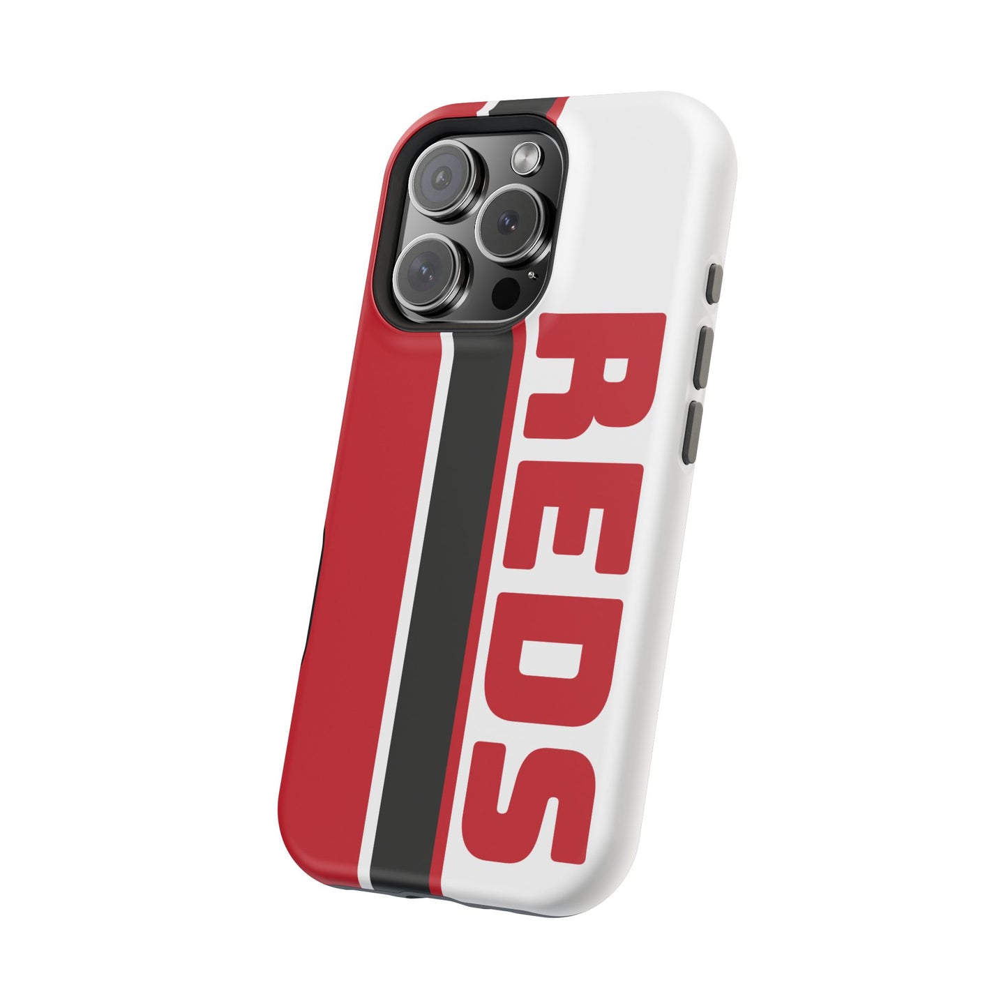Reds Phone Case, Magnetic Phone Case, Retro Phone Case, Baseball Case for iPhone or Samsung, Reds Baseball Case