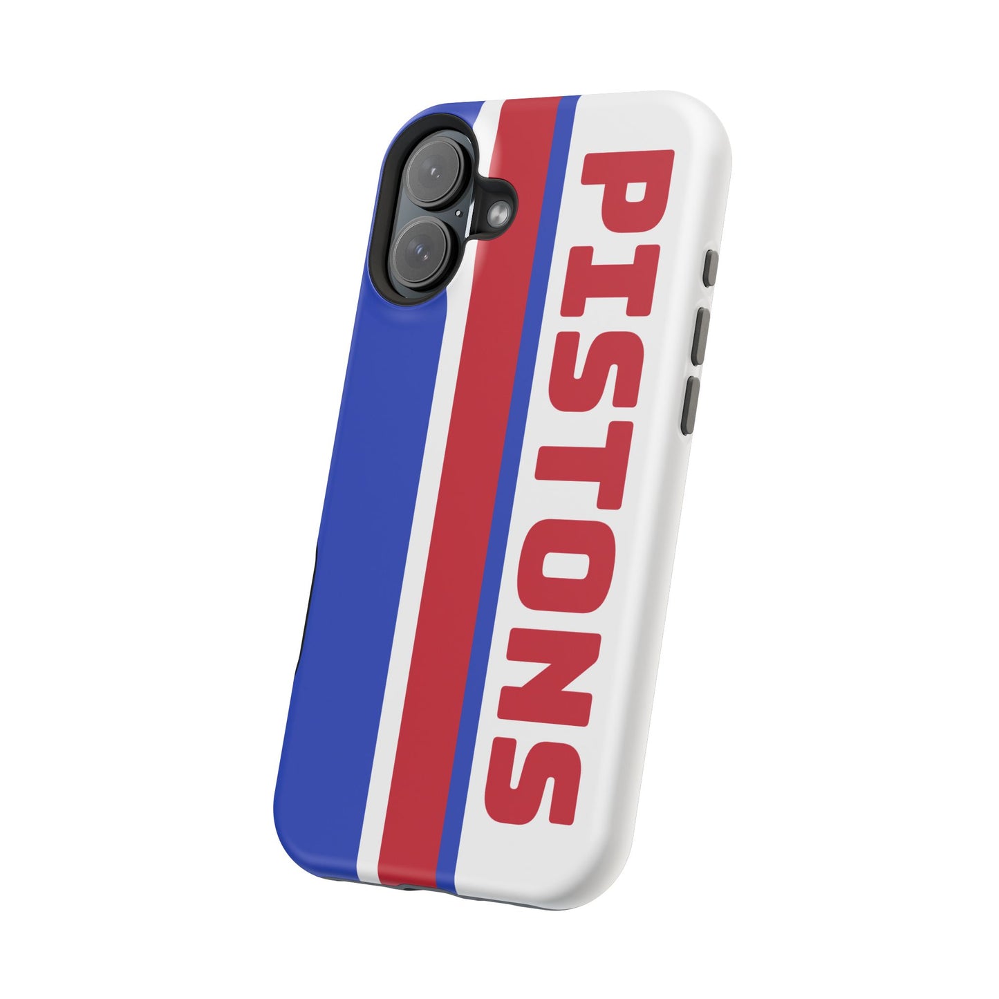 Pistons Phone Case, Magnetic Phone Case, Retro Phone Case, Basketball Gifts