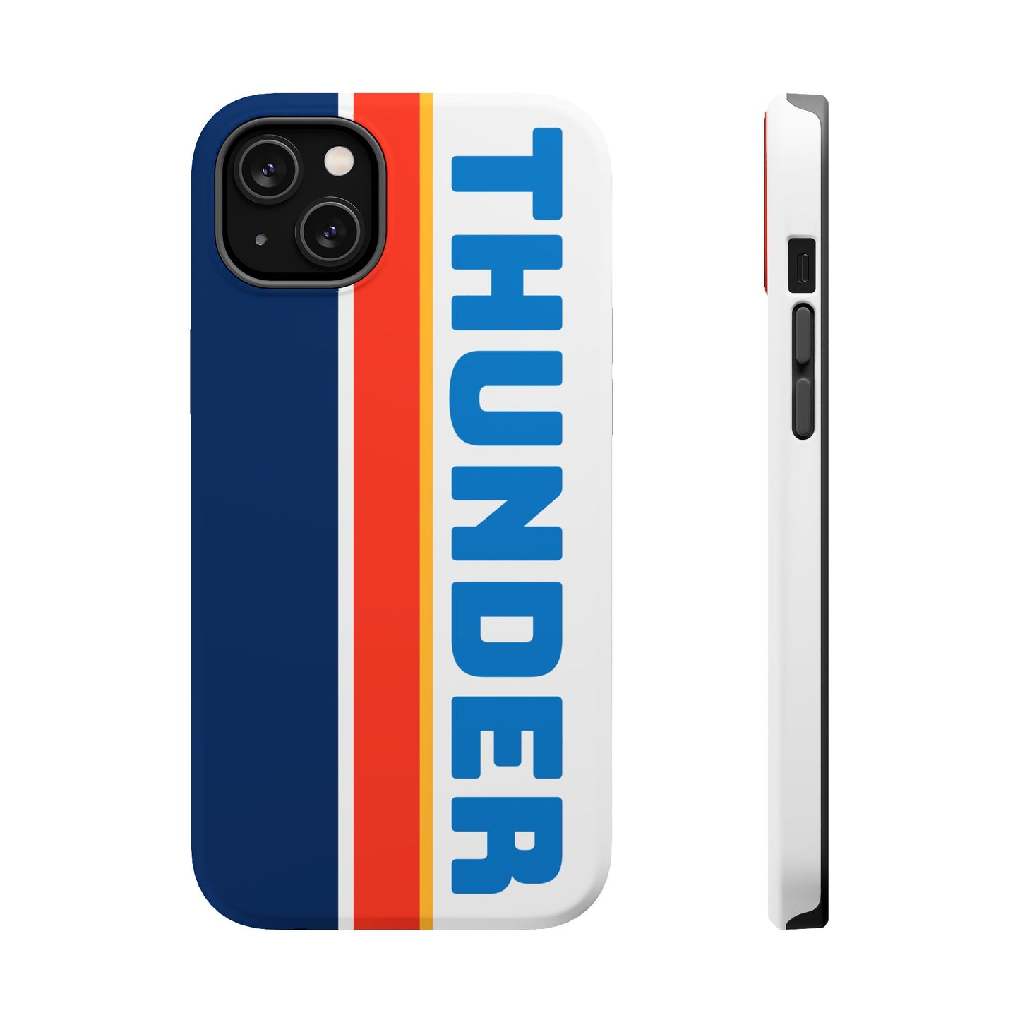 Thunder Phone Case, Magnetic Phone Case, Retro Phone Case, Basketball Gifts