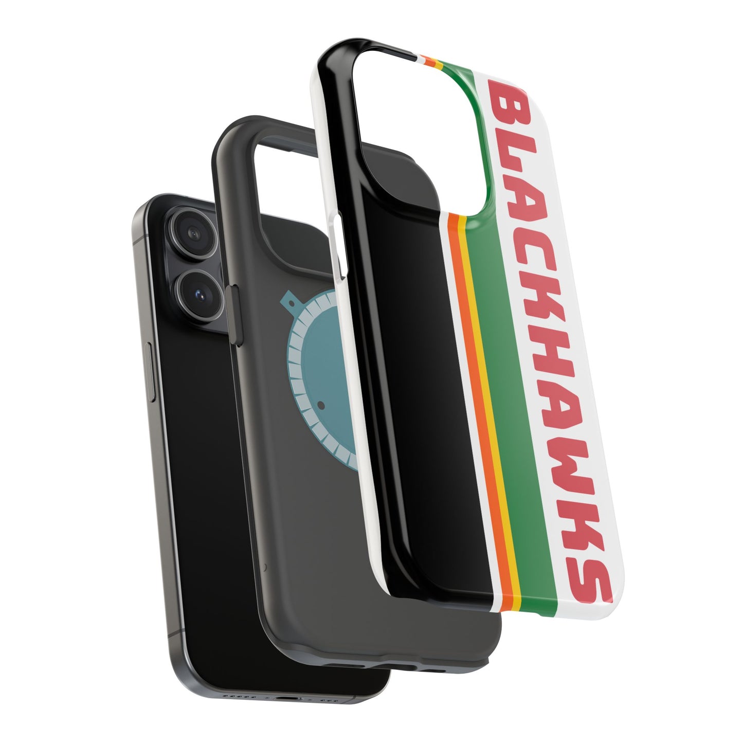Blackhawks Phone Case, Magnetic Phone Case, Hockey Phone Case, Retro Phone Case