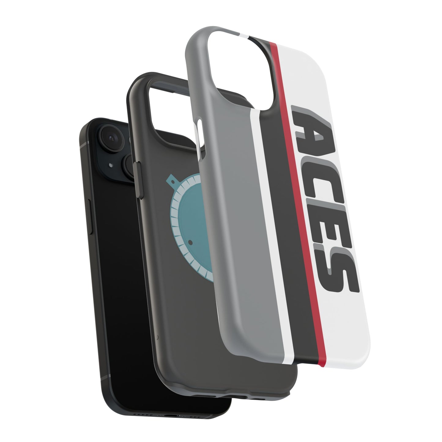 Aces Phone Case, Magnetic Phone Case, Retro Phone Case, Basketball Gifts