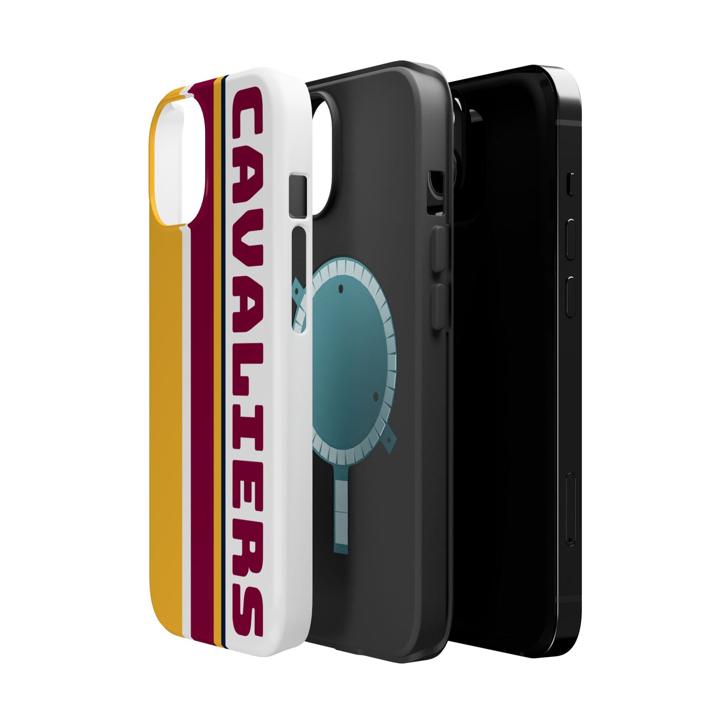 Cavaliers Phone Case, Magnetic Phone Case, Retro Phone Case, Basketball Gifts