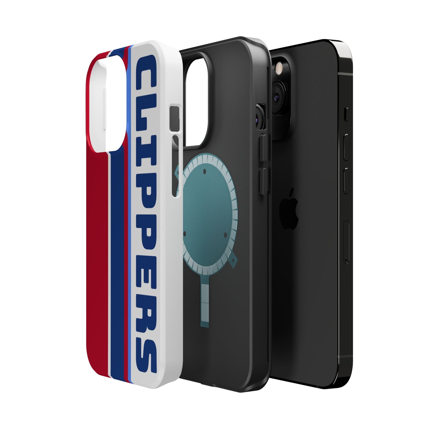 Clippers Phone Case, Magnetic Phone Case, Retro Phone Case