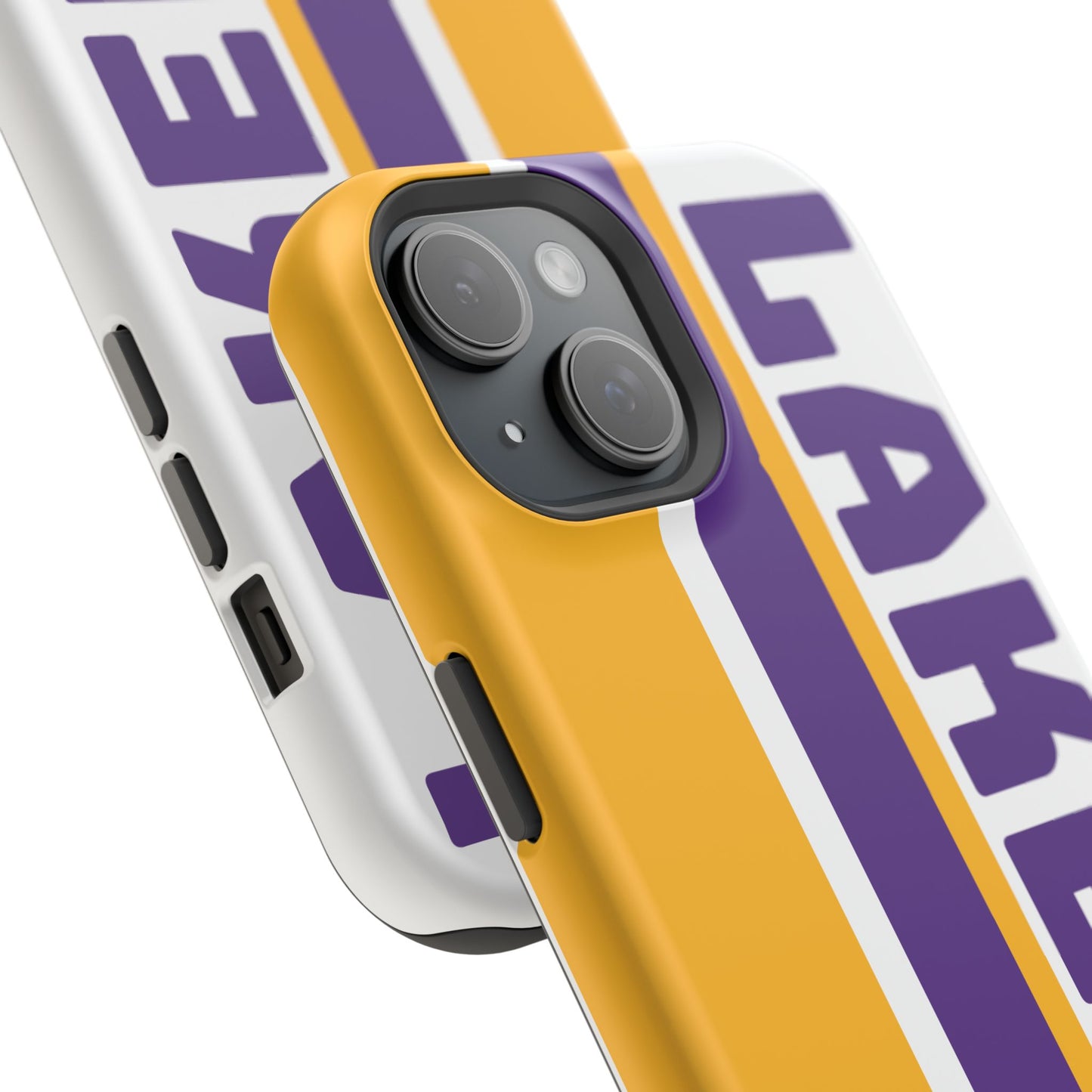 Lakers Phone Case, Magnetic Phone Case, Retro Phone Case, Basketball Gifts