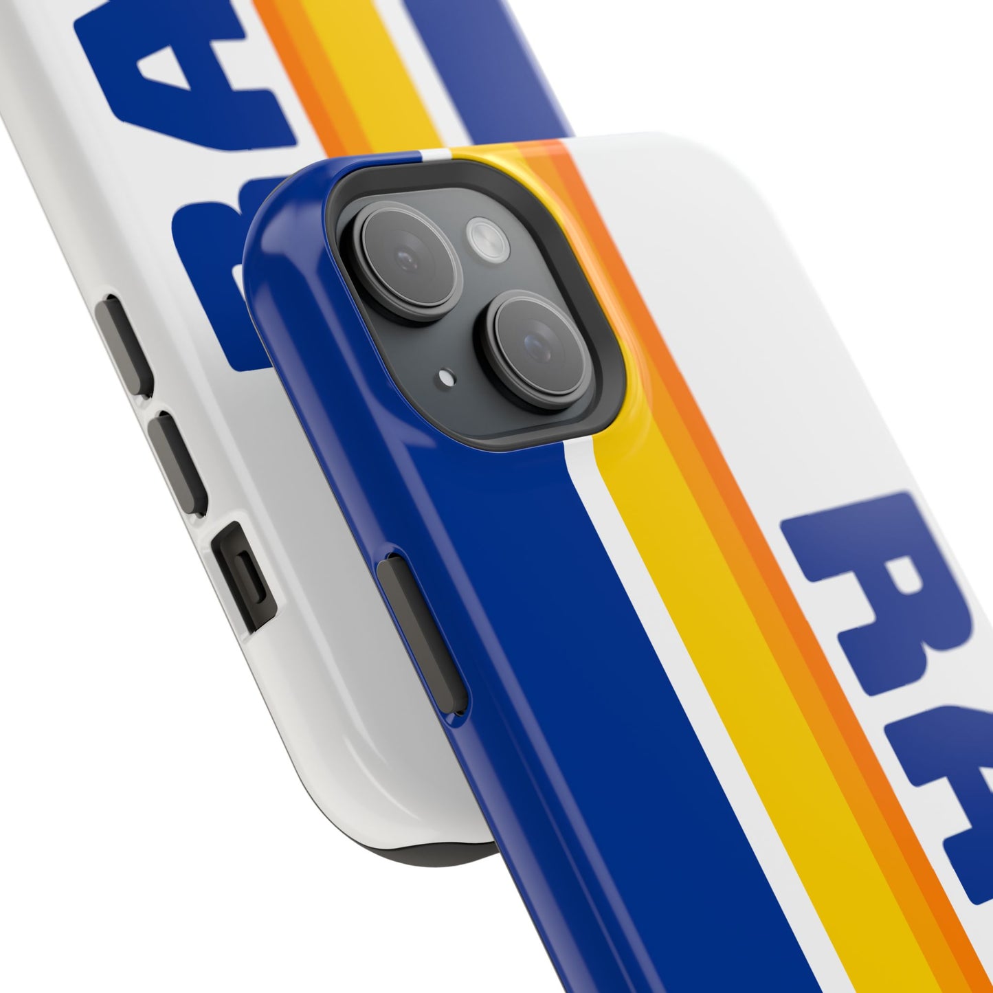 Rams Phone Case, Magnetic Phone Case, Retro Phone Case, Football Case for iPhone or Samsung