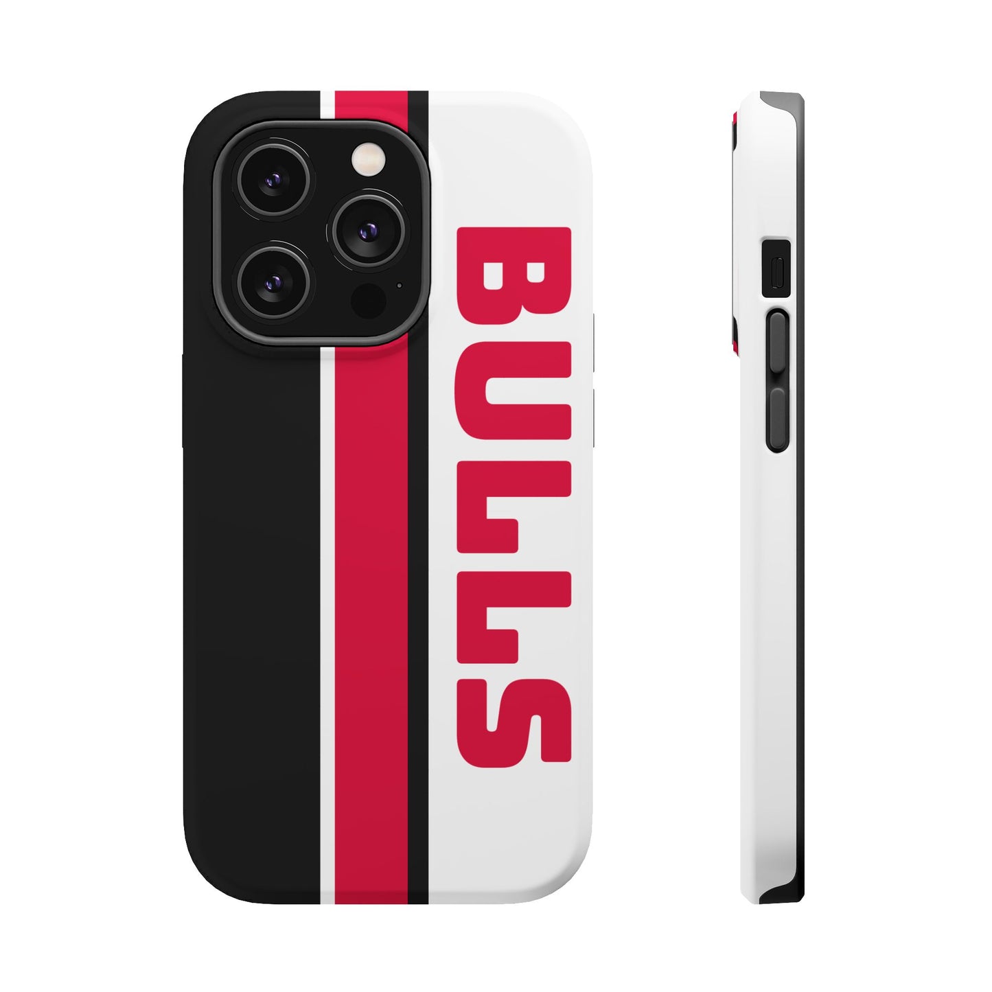Bulls Phone Case, Magnetic Phone Case, Retro Phone Case
