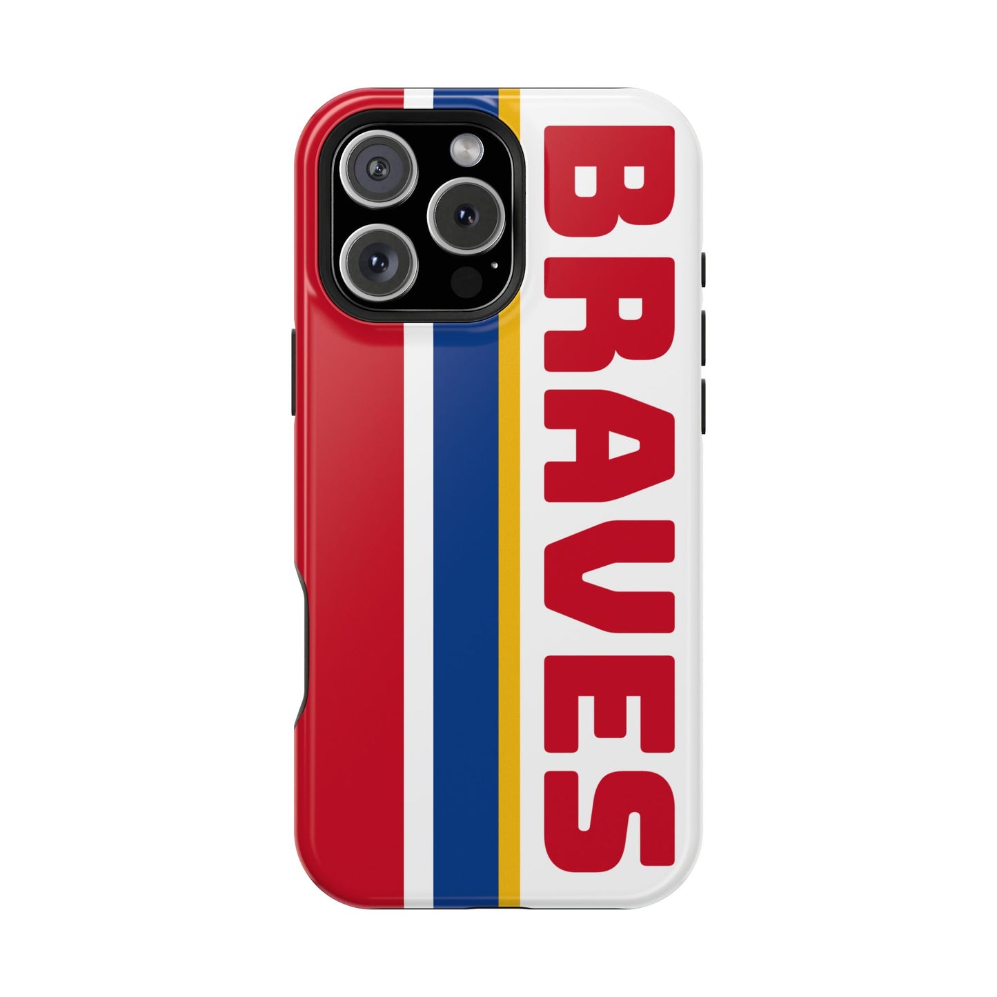 Braves Phone Case, Magnetic Phone Case, Baseball Phone Case, Retro Phone Case
