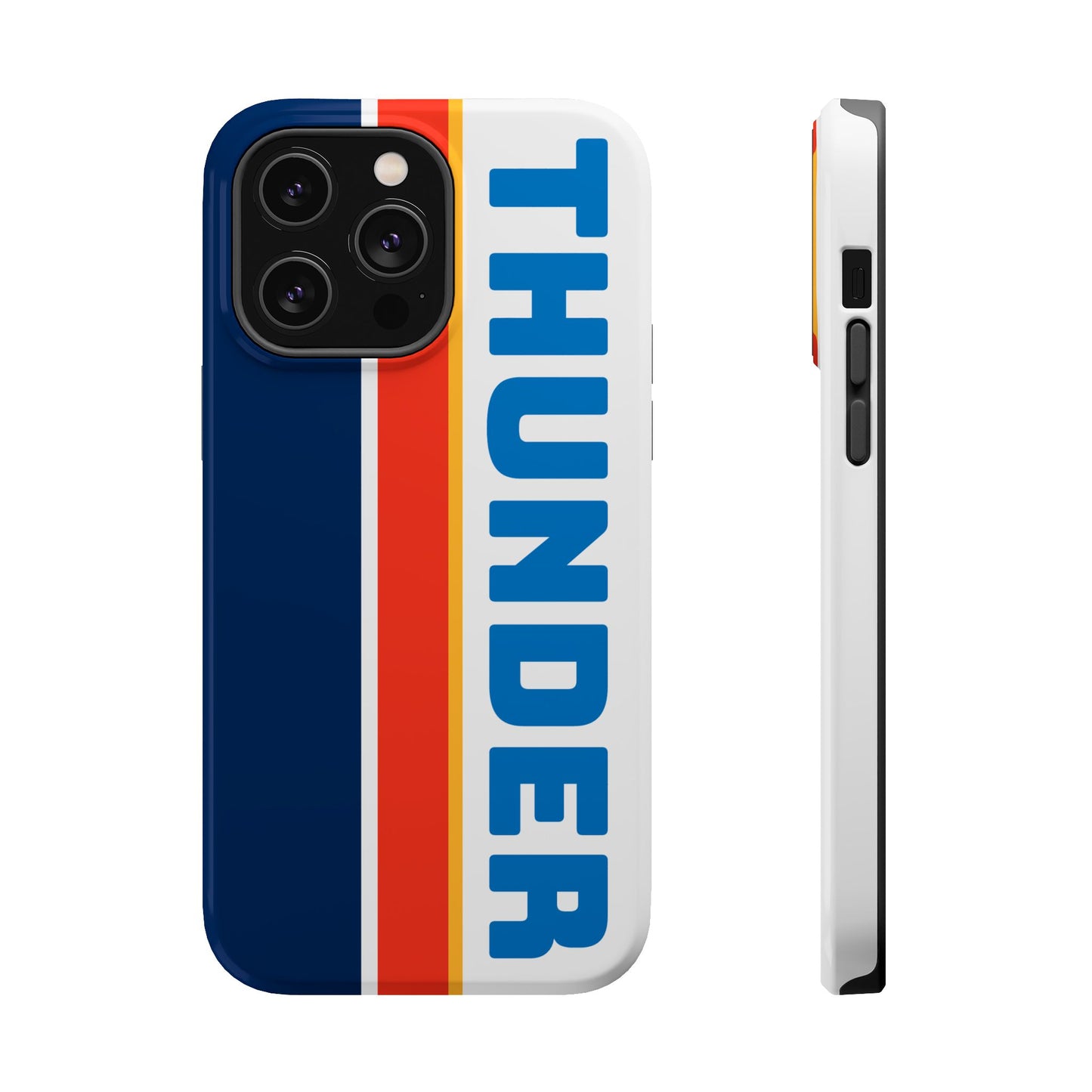 Thunder Phone Case, Magnetic Phone Case, Retro Phone Case, Basketball Gifts