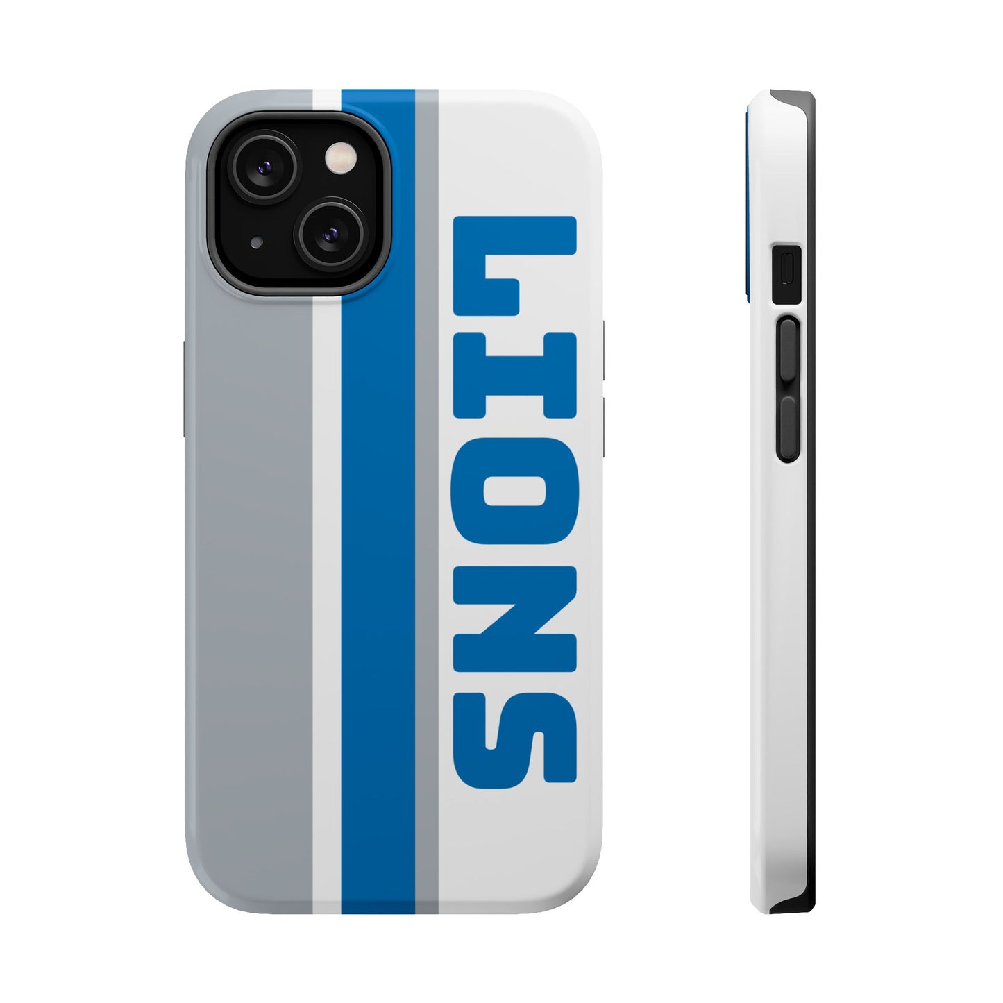 Lions Phone Case, Magnetic Phone Case, Retro Phone Case, Football Gifts