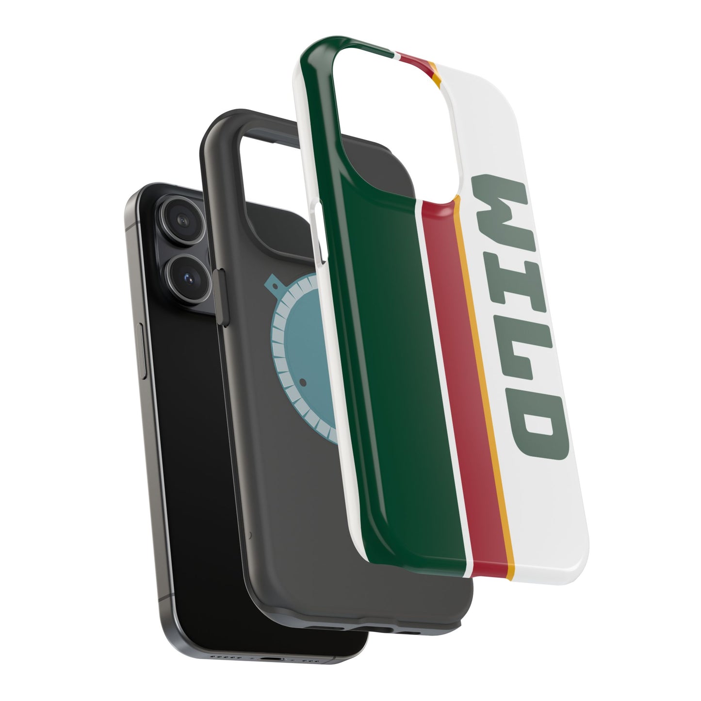 Wild Phone Case, Magnetic Phone Case, Retro Phone Case, Hockey Gifts