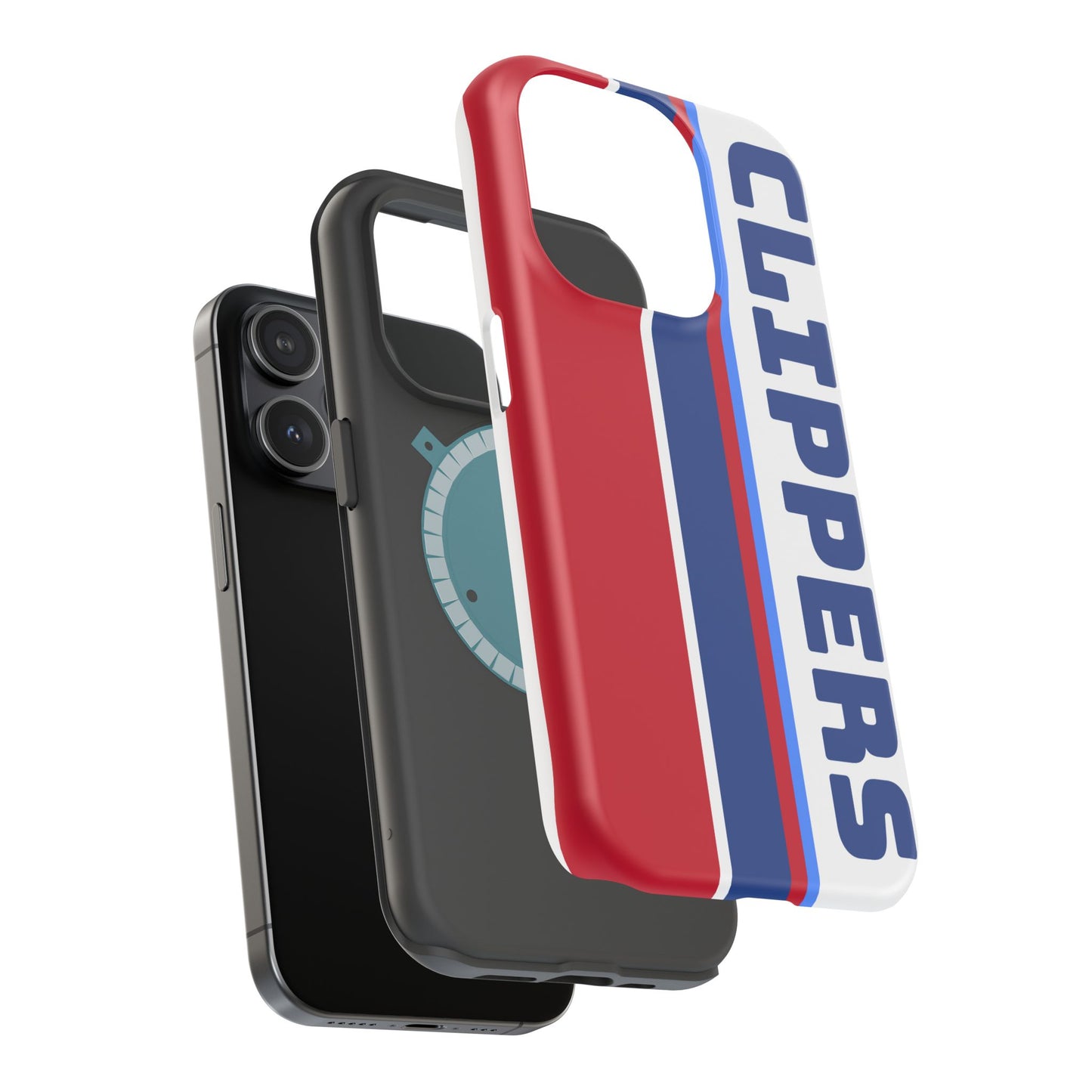 Clippers Phone Case, Magnetic Phone Case, Retro Phone Case