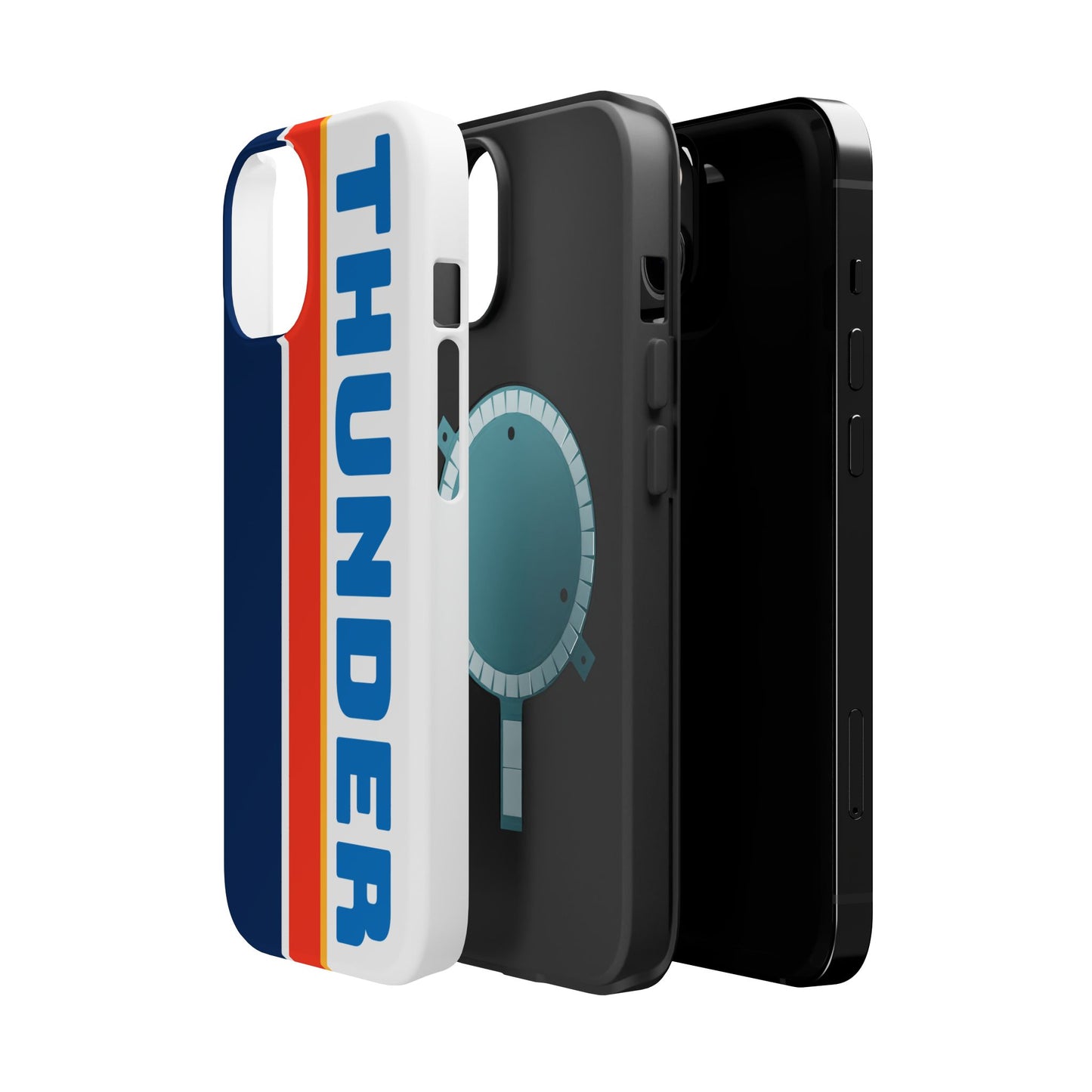 Thunder Phone Case, Magnetic Phone Case, Retro Phone Case, Basketball Gifts