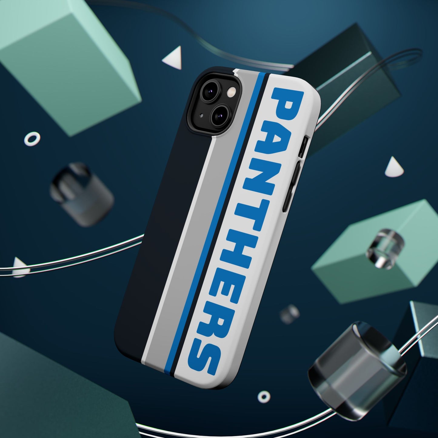 Panthers Phone Case, Magnetic Phone Case, Retro Phone Case, Football Gifts