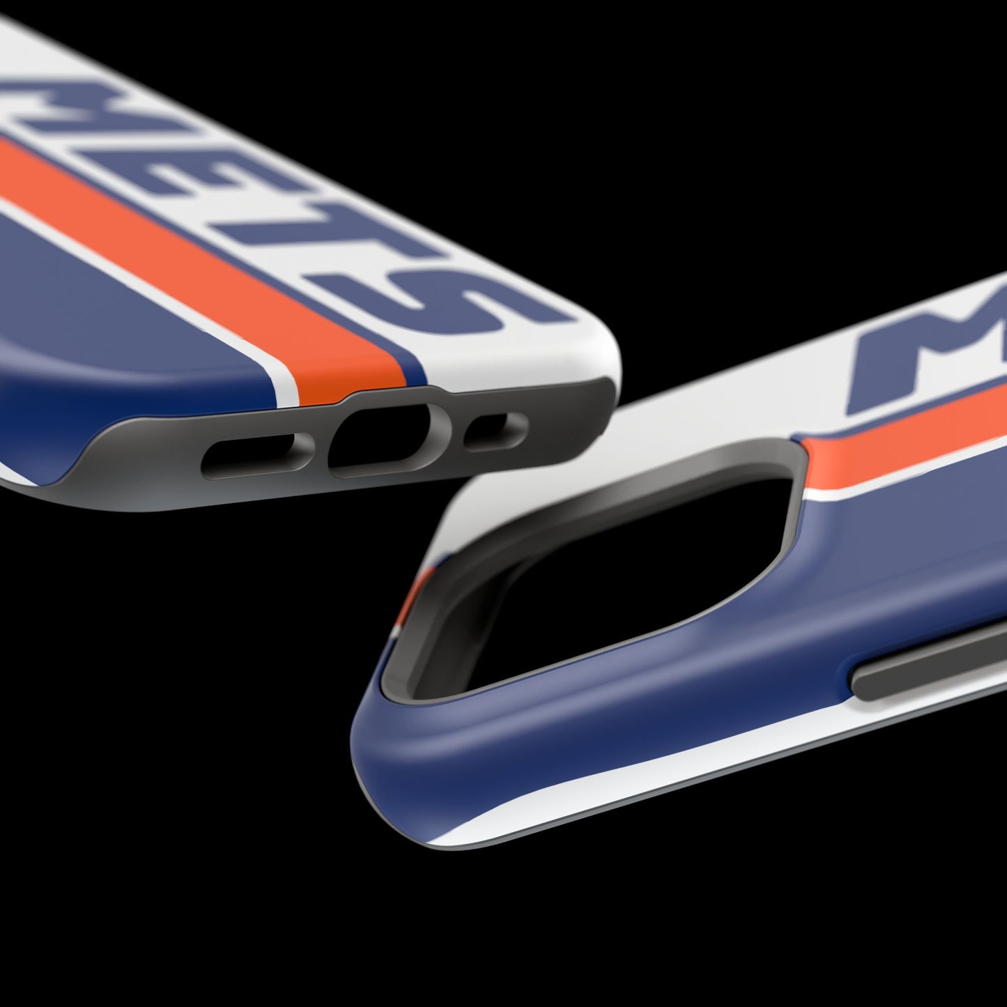 Mets Phone Case, Magnetic Phone Case, Retro Phone Case, Baseball Case for iPhone or Samsung