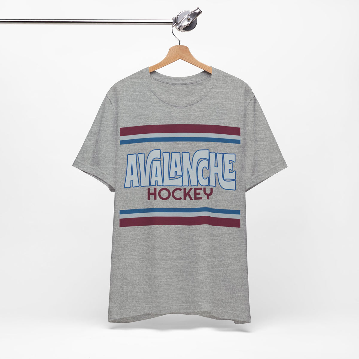 Retro Avalanche Shirt, Vintage Striped Avalanche T-Shirt