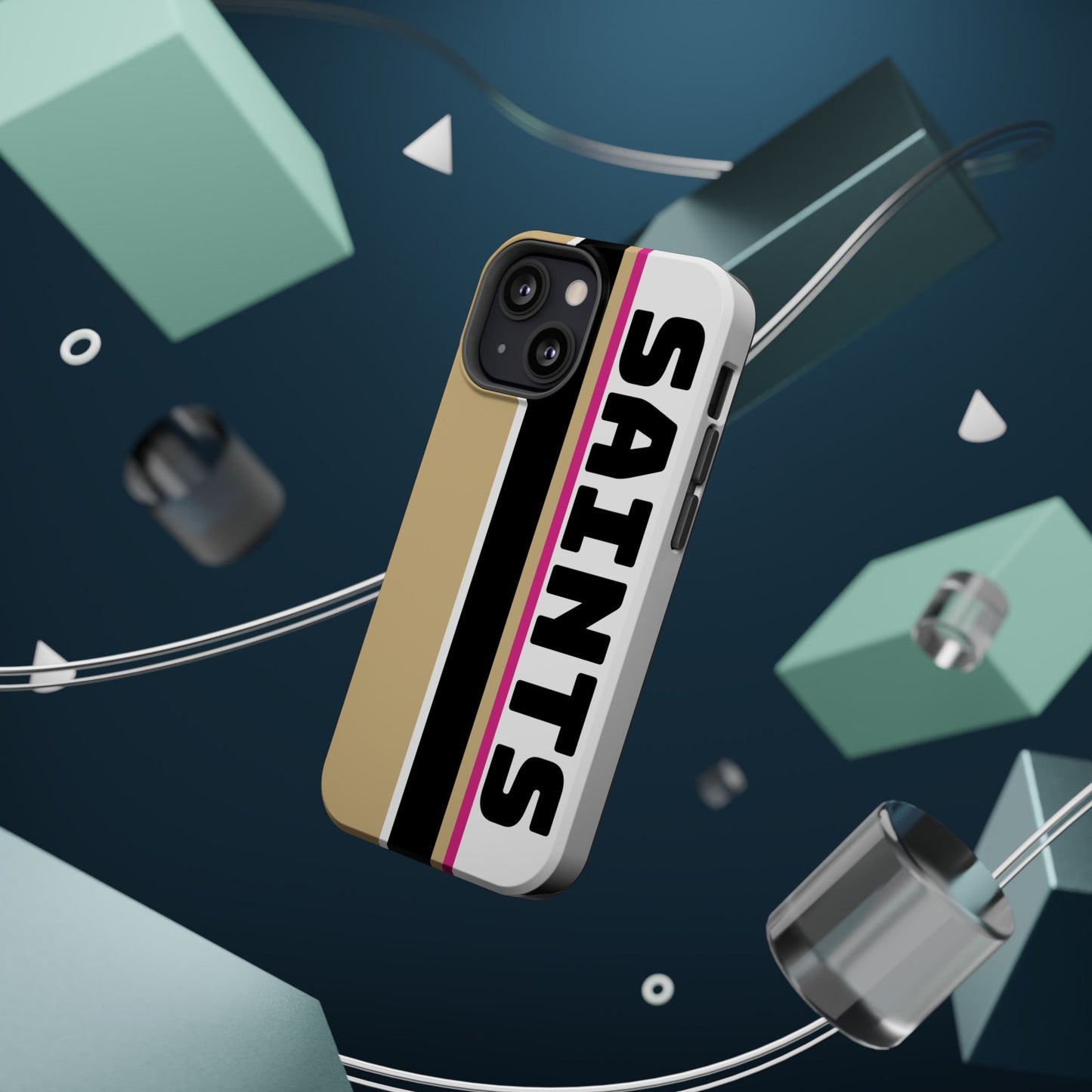 Saints Phone Case, Magnetic Phone Case, Retro Phone Case, Football Gifts