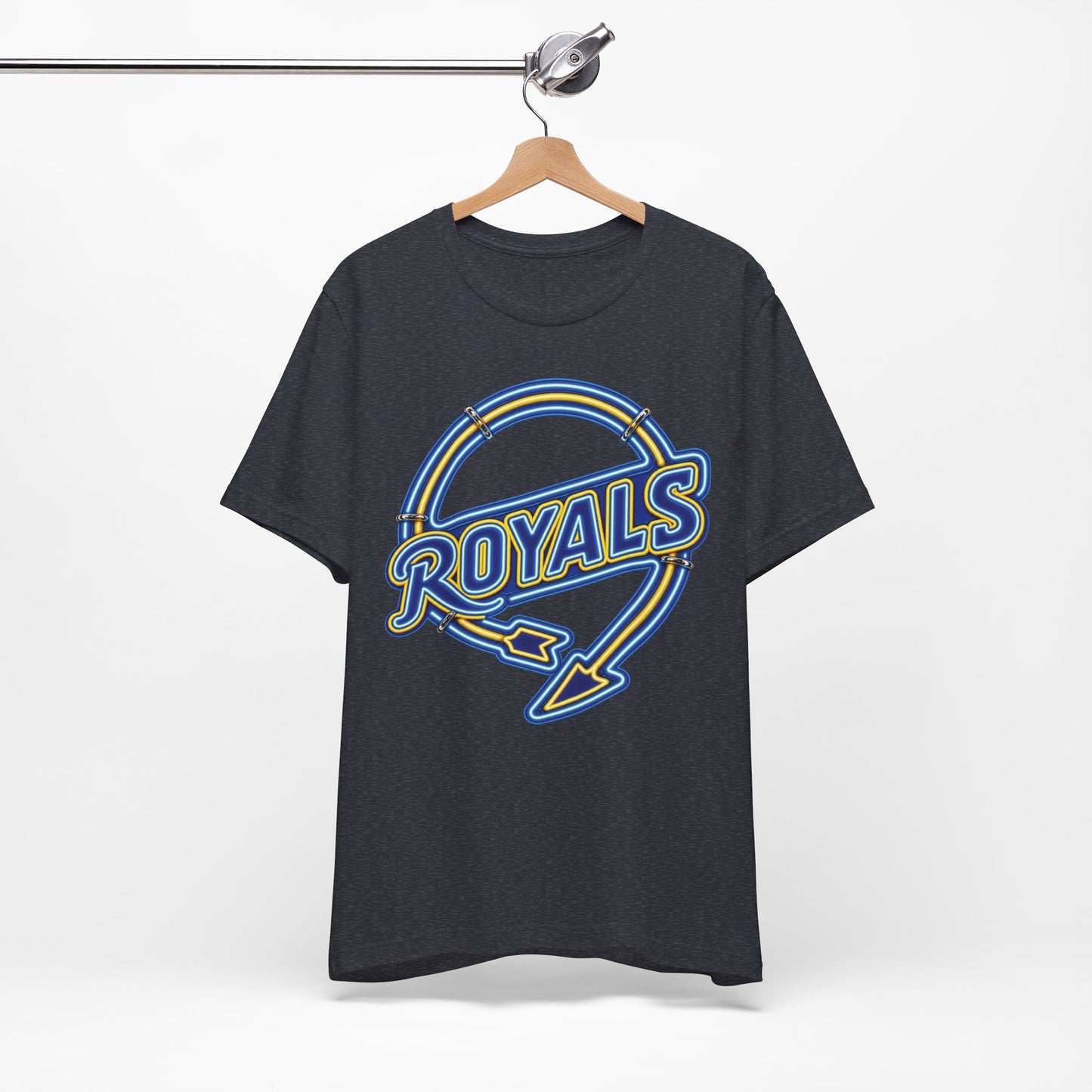 Neon Royals Graphic Shirt, Baseball Tee, Jersey Graphic Tee