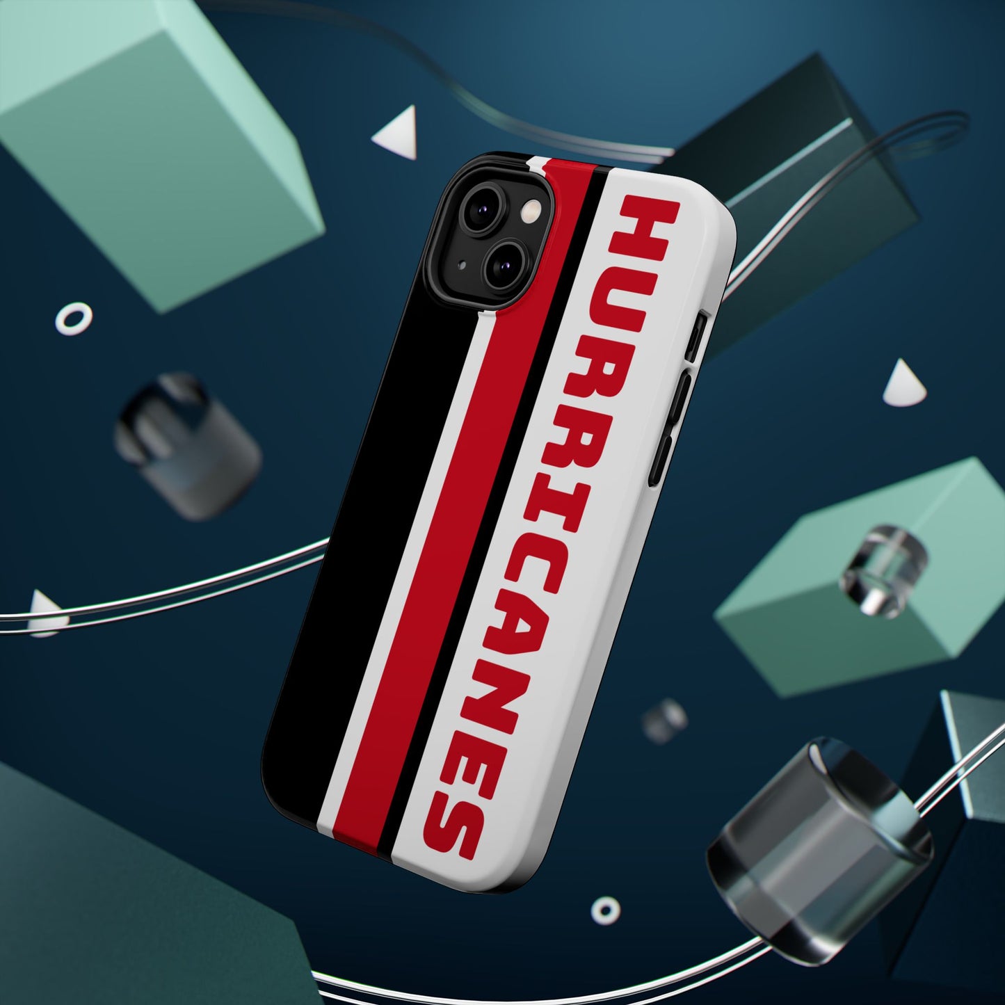 Hurricanes Phone Case, Magnetic Phone Case, Retro Phone Case, Hockey Gifts