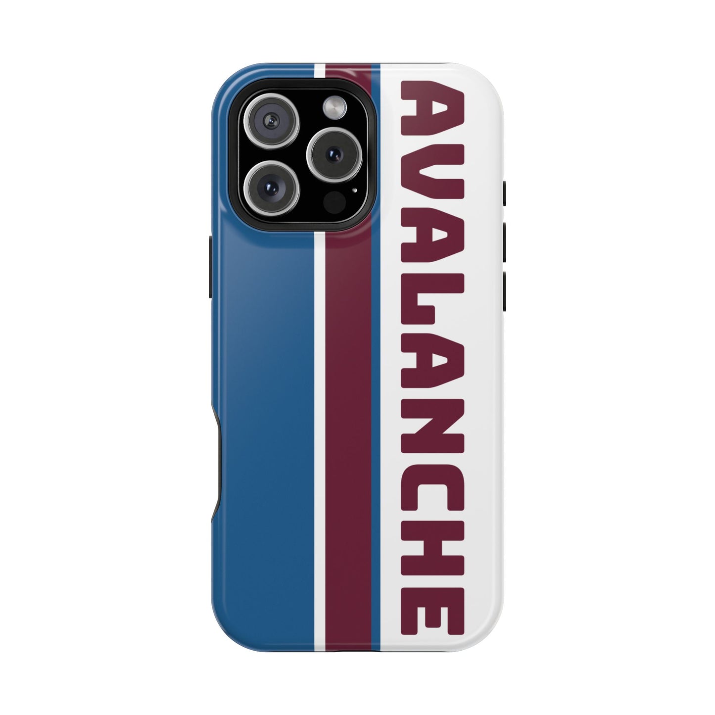 Avalanche Phone Case, Magnetic Phone Case, Retro Phone Case, Matte/Glossy Phone Case, Hockey Gifts