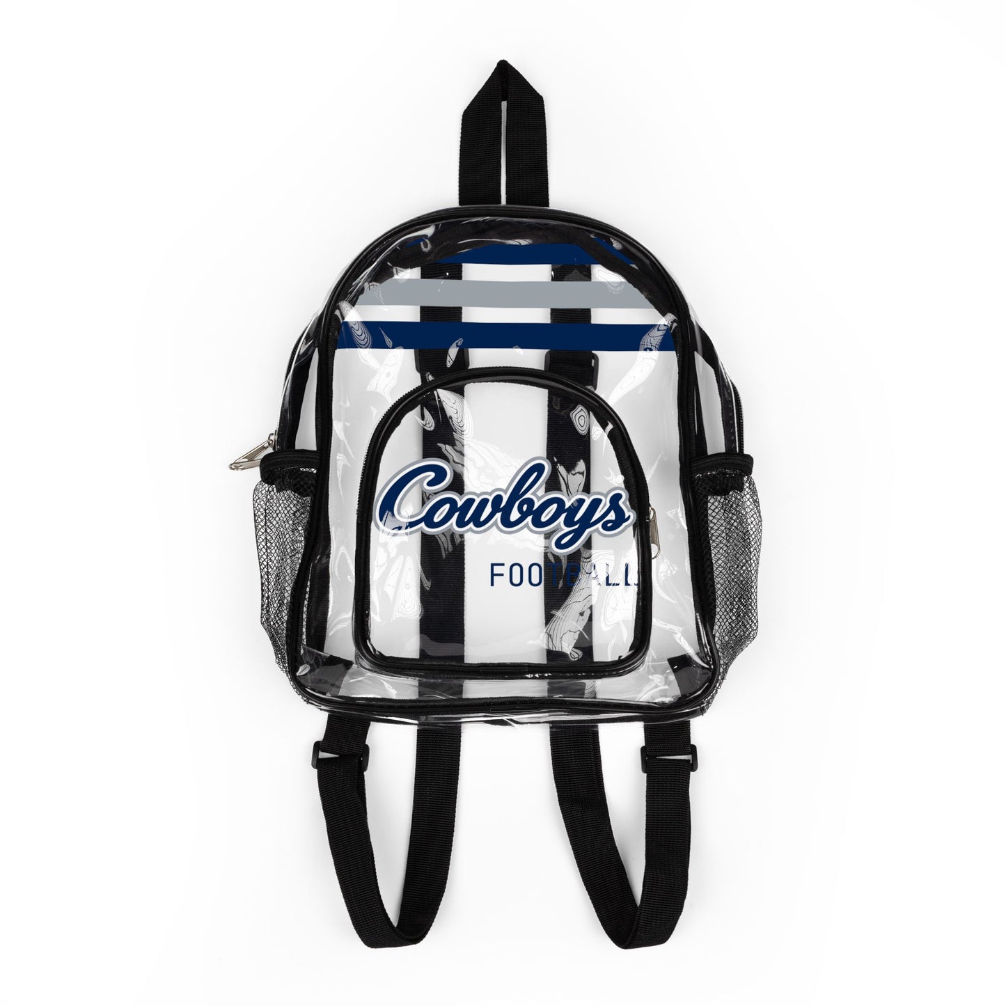 Cowboys Clear Backpack, Stadium Bag, Football Belt Bag, Transparent Fanny Pack