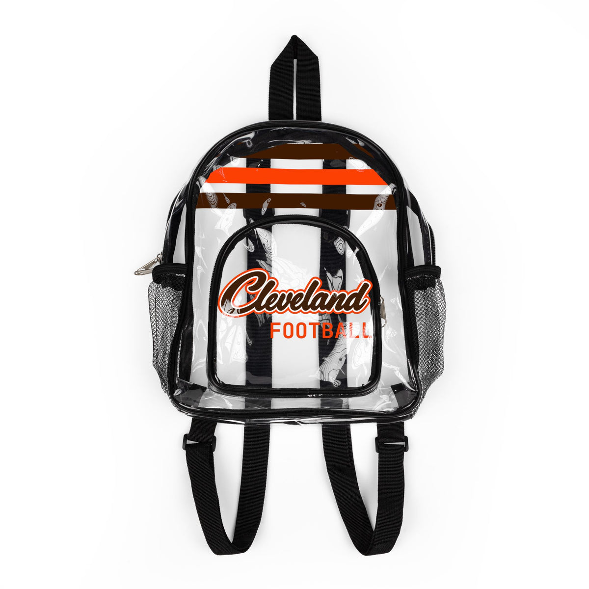 Clear Cleveland Bag | Clear Customizable Football Bag