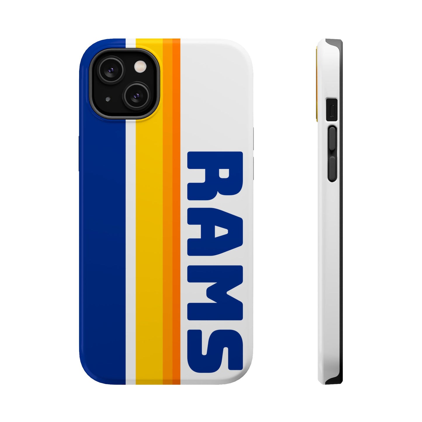 Rams Phone Case, Magnetic Phone Case, Retro Phone Case, Football Case for iPhone or Samsung