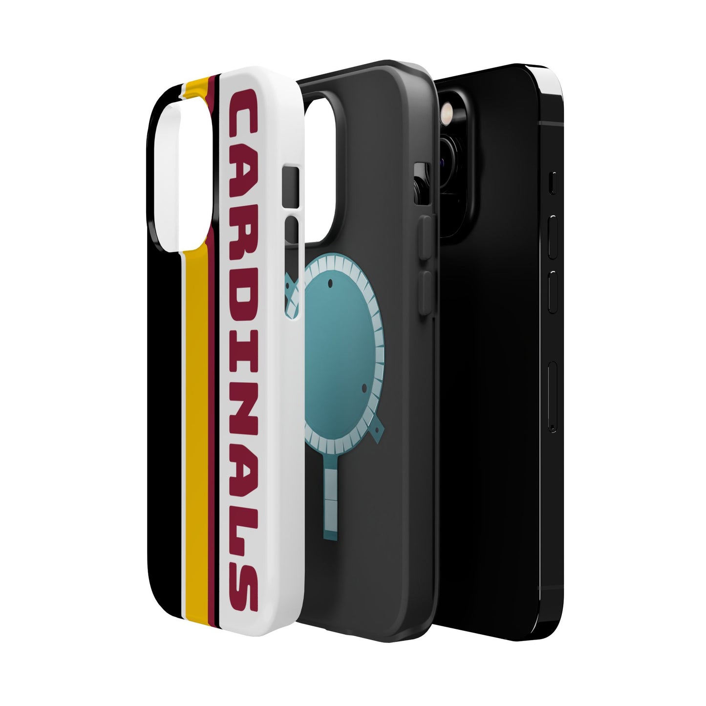 Cardinals Phone Case, Magnetic Phone Case, Retro Phone Case, Football Gifts