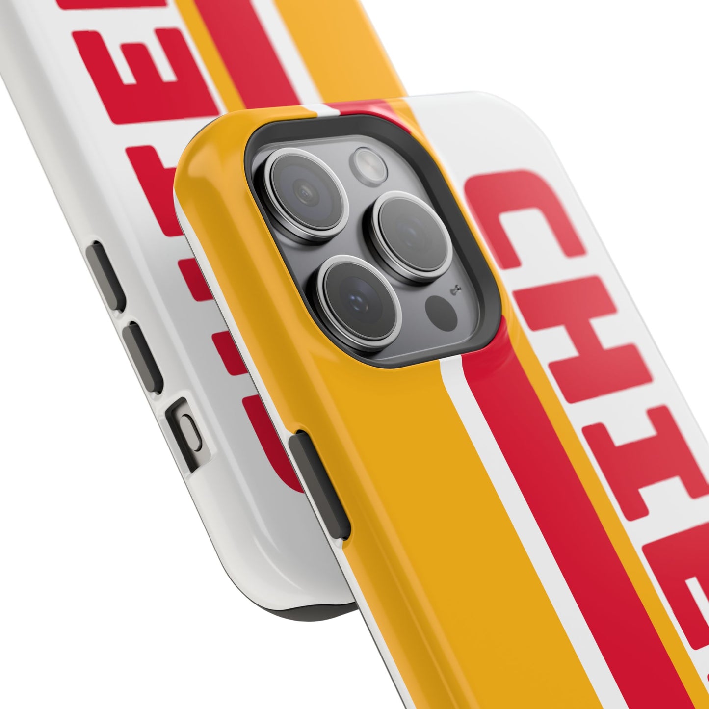 Chiefs Phone Case, Magnetic Phone Case, Retro Phone Case, Baseball Case for iPhone or Samsung, Chiefs Football Gifts