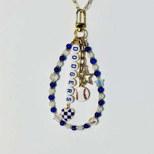 Dodgers Bag Charm, Yankees Bag Charm, Cubs Bag Charm, Red Sox Bag Charm, Mariners Bag Charm