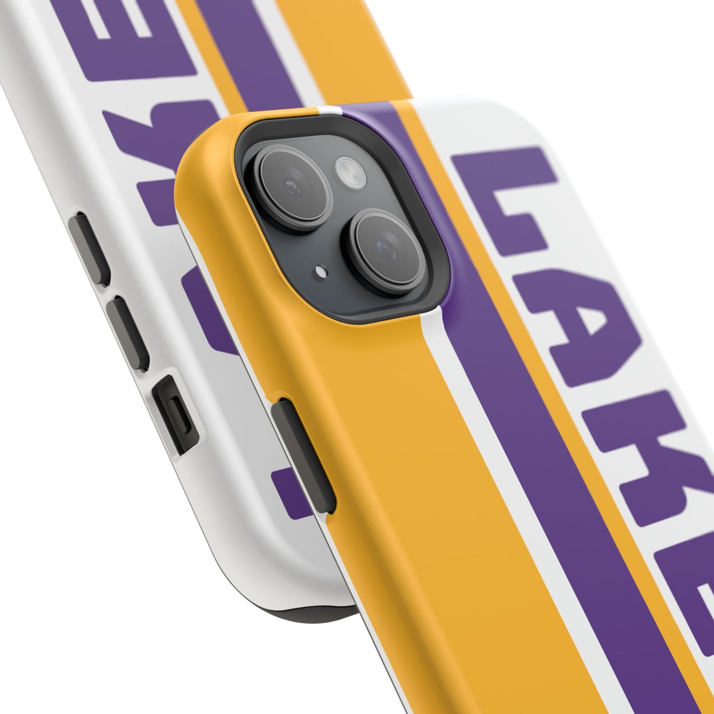 Lakers Phone Case, Magnetic Phone Case, Retro Phone Case, Basketball Gifts