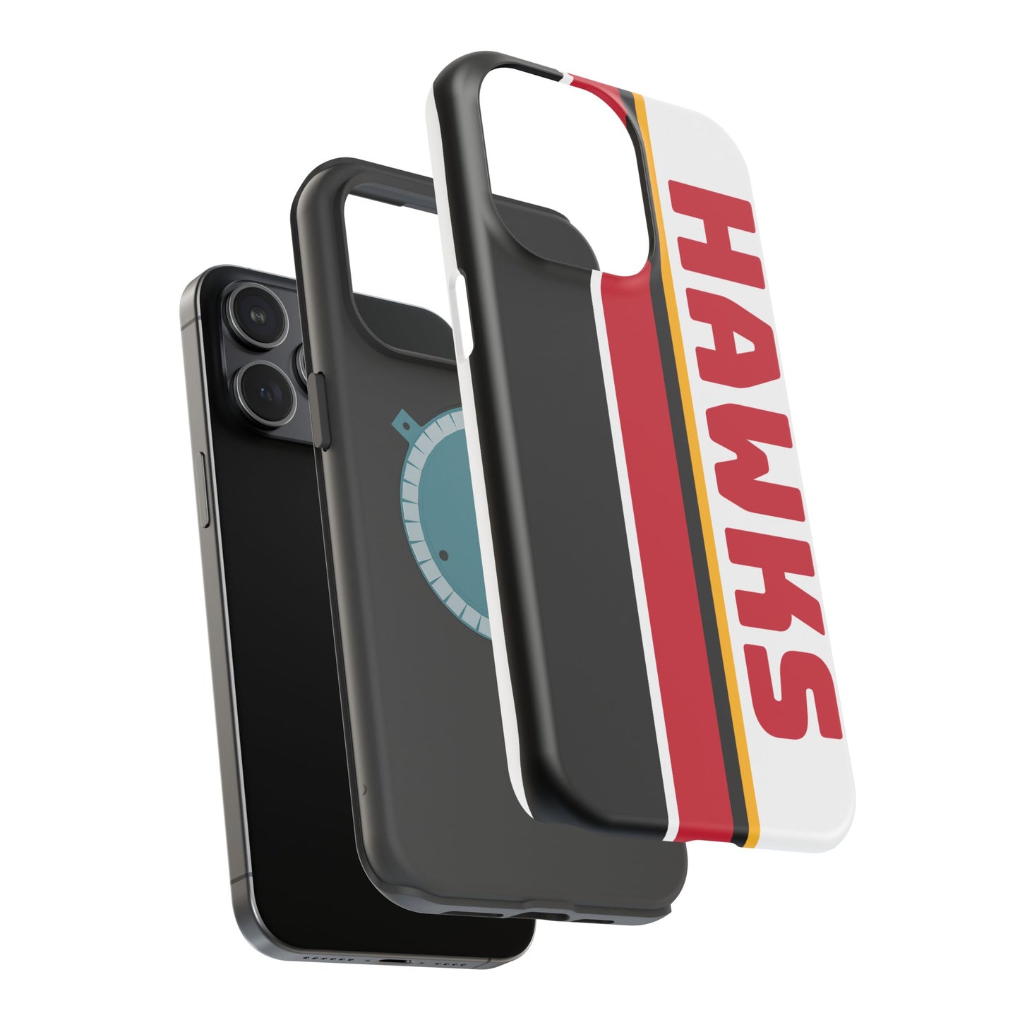 Hawks Phone Case, Magnetic Phone Case, Retro Phone Case