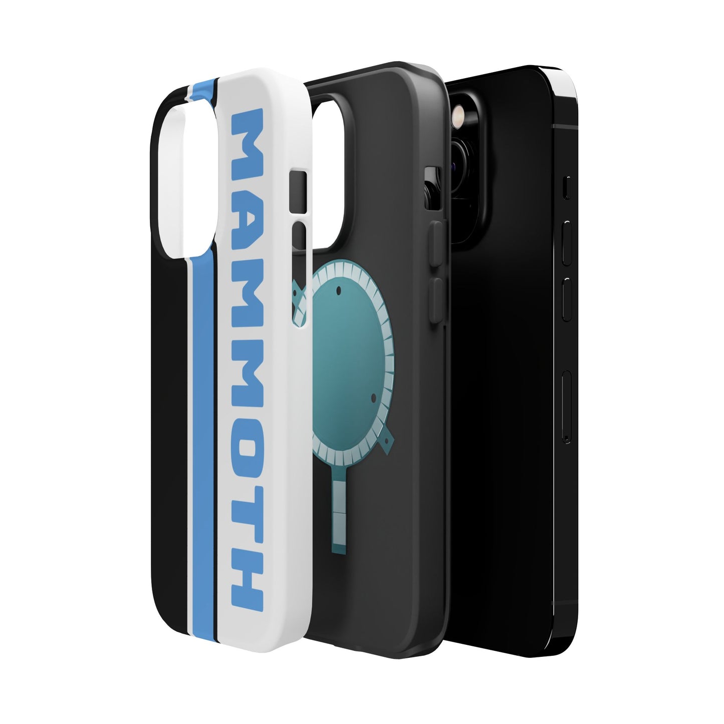 Mammoth Phone Case, Magnetic Phone Case, Retro Phone Case, Hockey Gifts