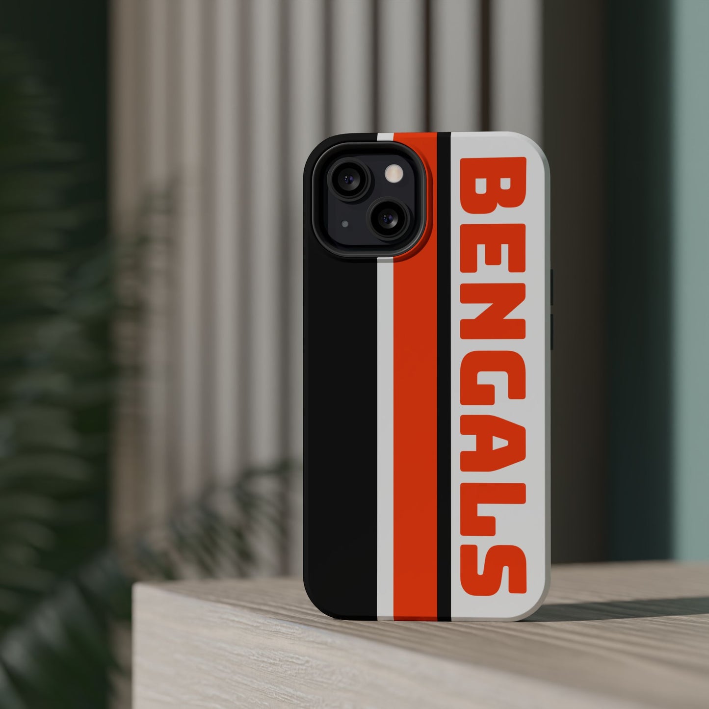 Bengals Phone Case, Magnetic Phone Case, Retro Phone Case, Baseball Case for iPhone or Samsung, Football Gifts