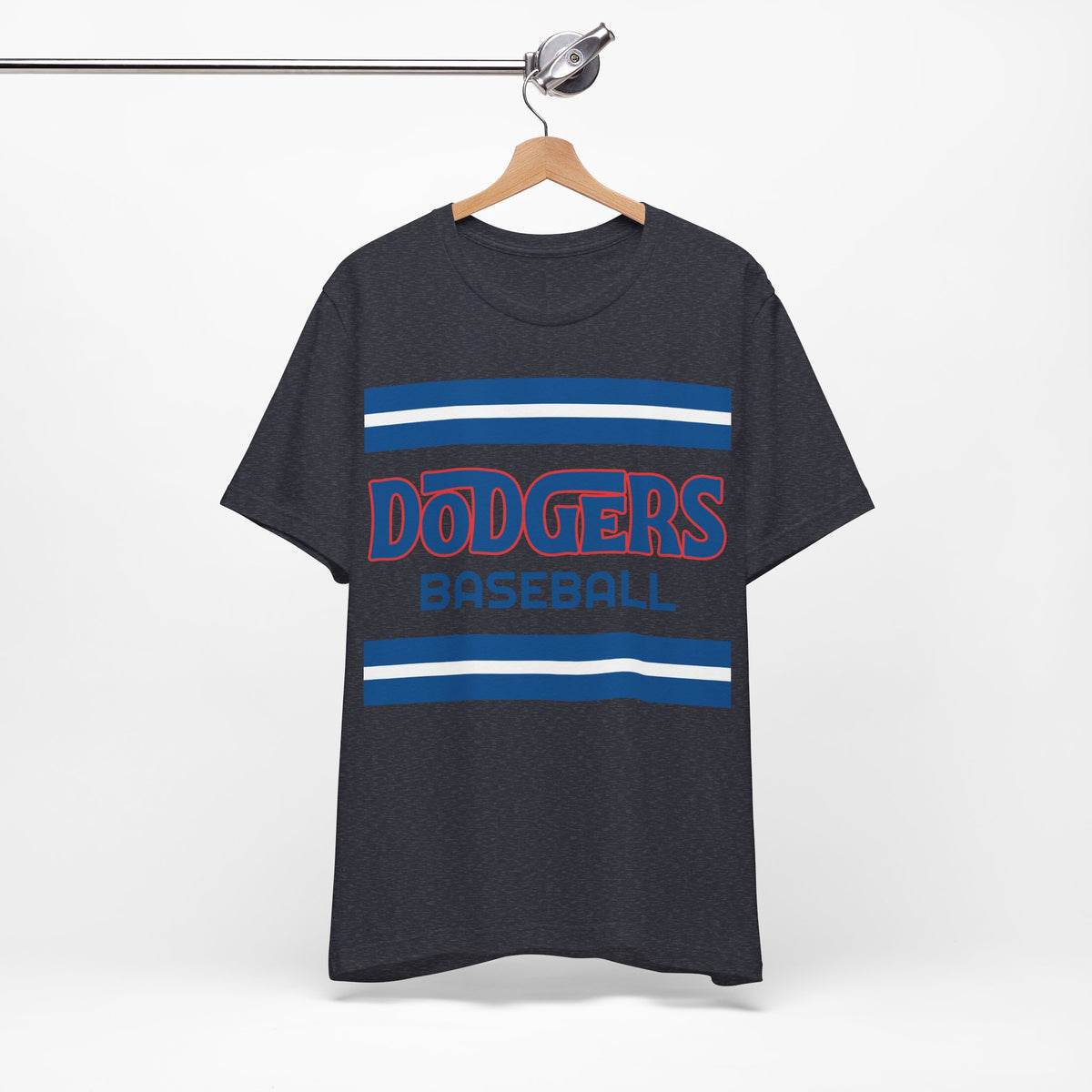 Retro Dodgers Shirt, Vintage Striped Dodgers T-Shirt