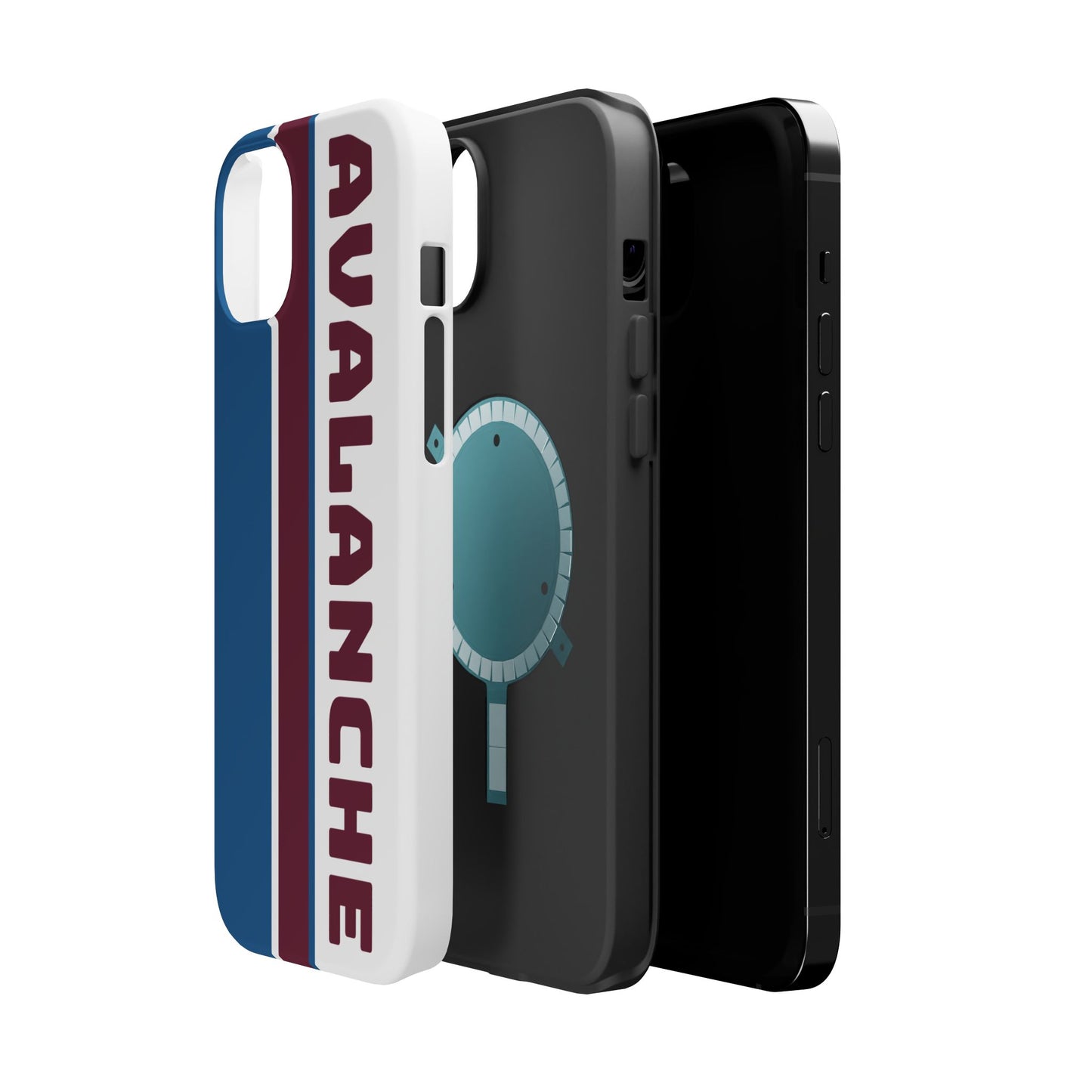 Avalanche Phone Case, Magnetic Phone Case, Retro Phone Case, Matte/Glossy Phone Case, Hockey Gifts