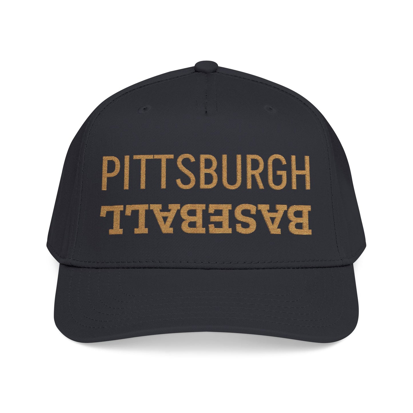 Embroidered Pittsburgh Baseball Hat, Mid Profile Baseball Cap, Sports Gifts