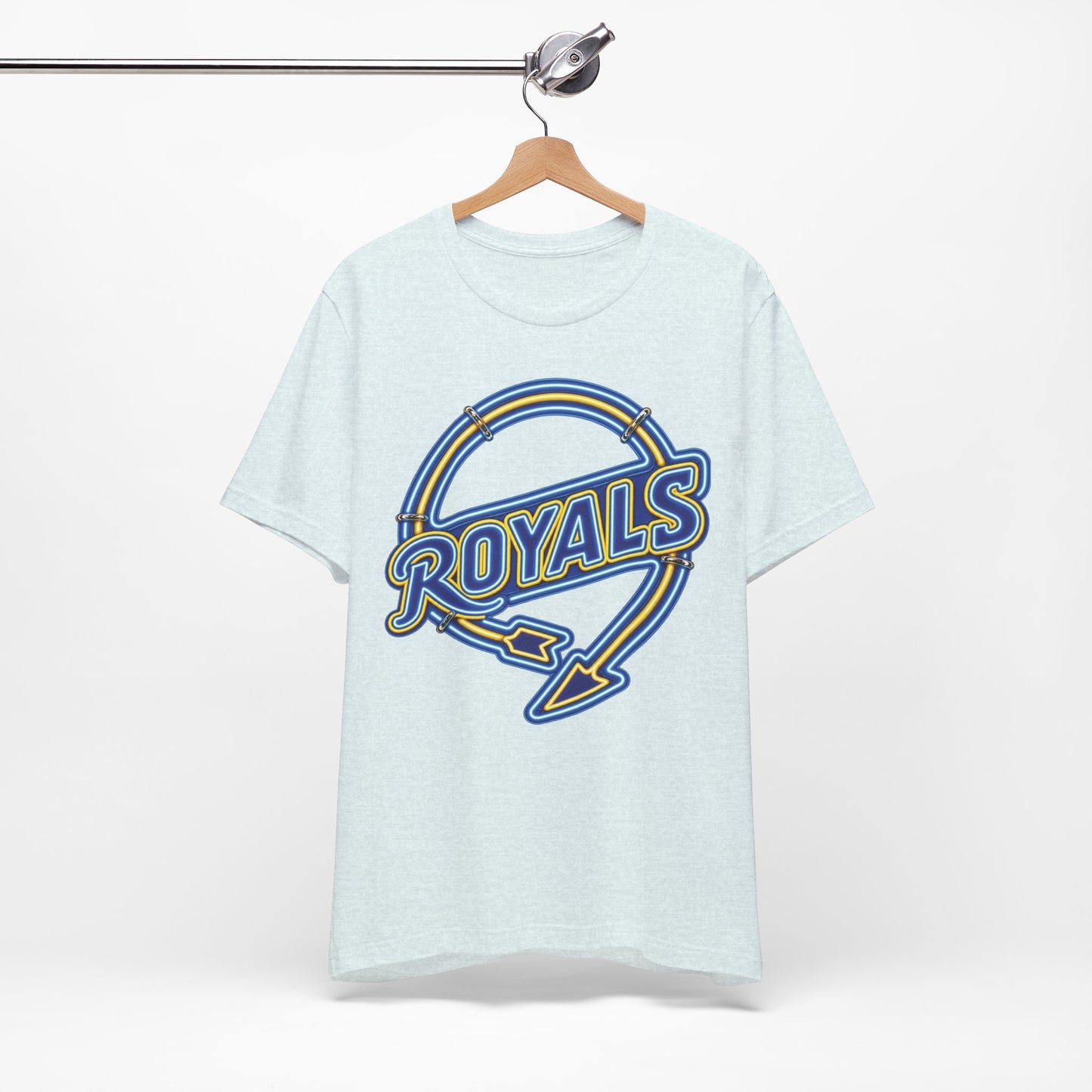 Neon Royals Graphic Shirt, Baseball Tee, Jersey Graphic Tee