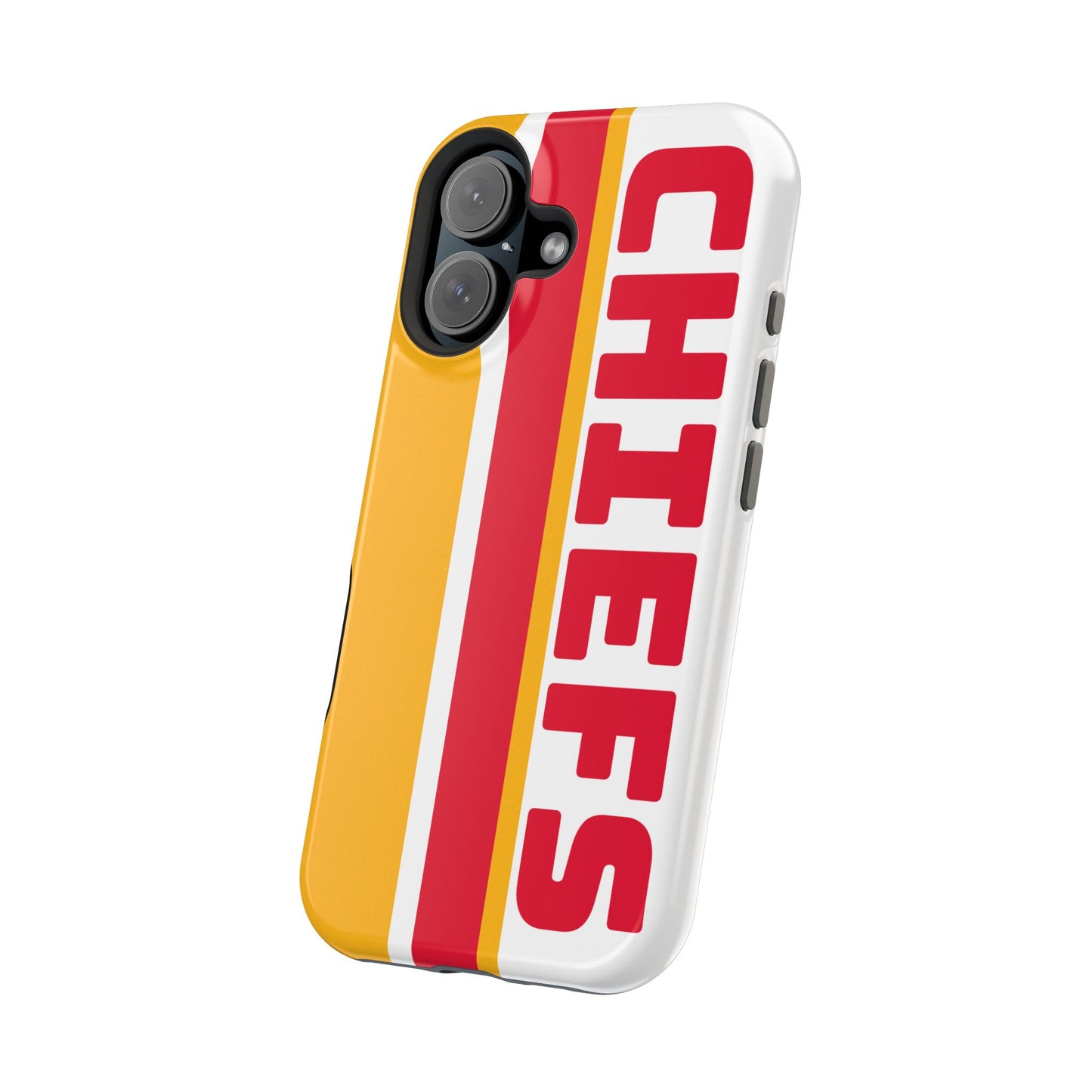 Chiefs Phone Case, Magnetic Phone Case, Retro Phone Case, Baseball Case for iPhone or Samsung, Chiefs Football Gifts