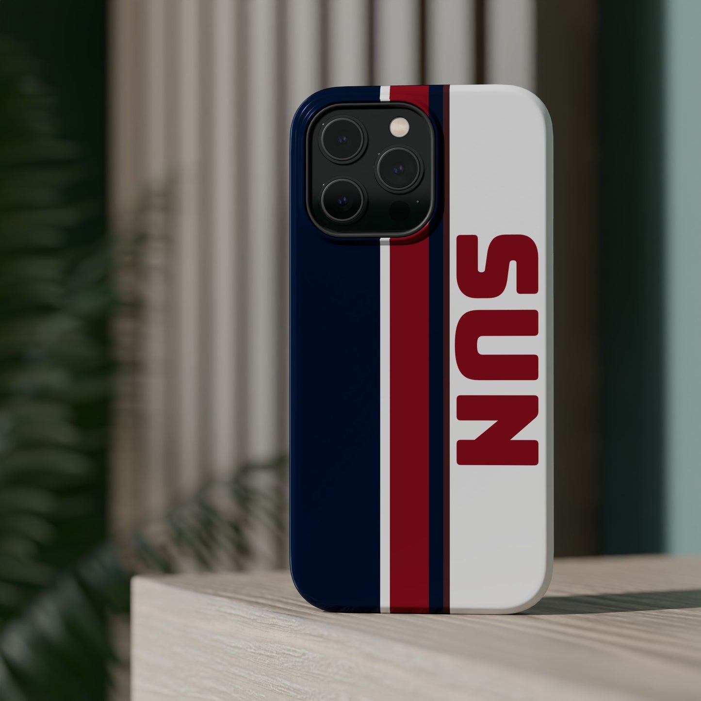 Sun Phone Case, Magnetic Phone Case, Retro Phone Case, Matte/Glossy Phone Case