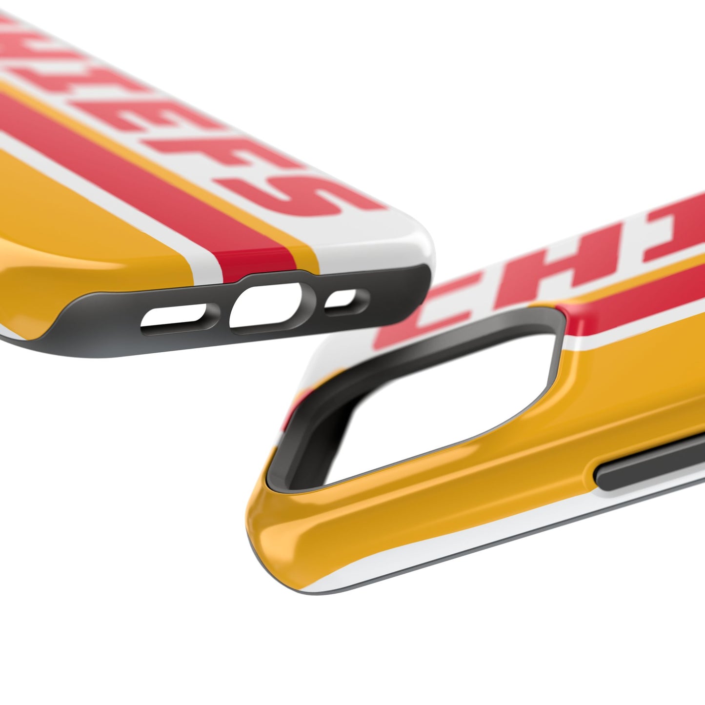 Chiefs Phone Case, Magnetic Phone Case, Retro Phone Case, Baseball Case for iPhone or Samsung, Chiefs Football Gifts