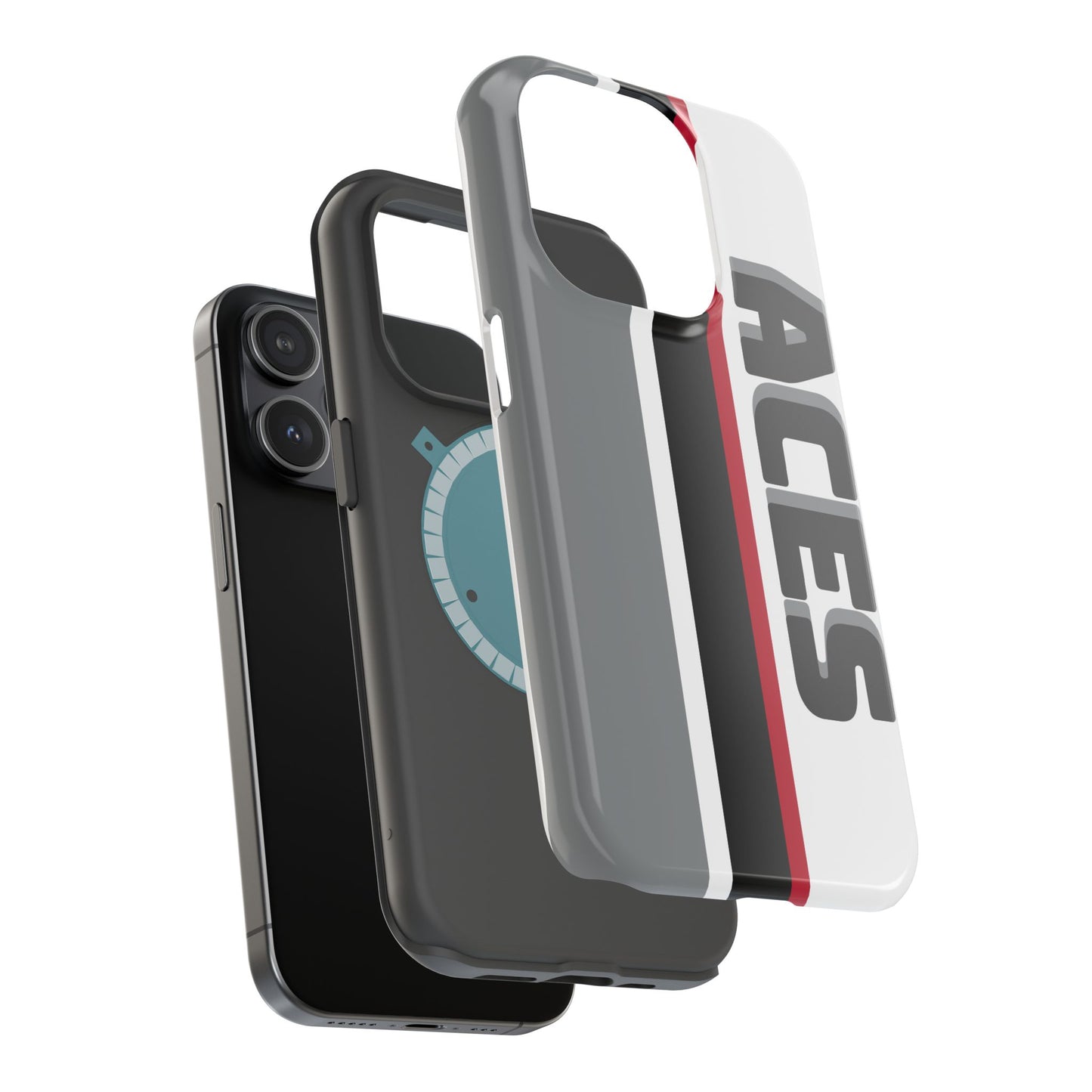 Aces Phone Case, Magnetic Phone Case, Retro Phone Case, Basketball Gifts